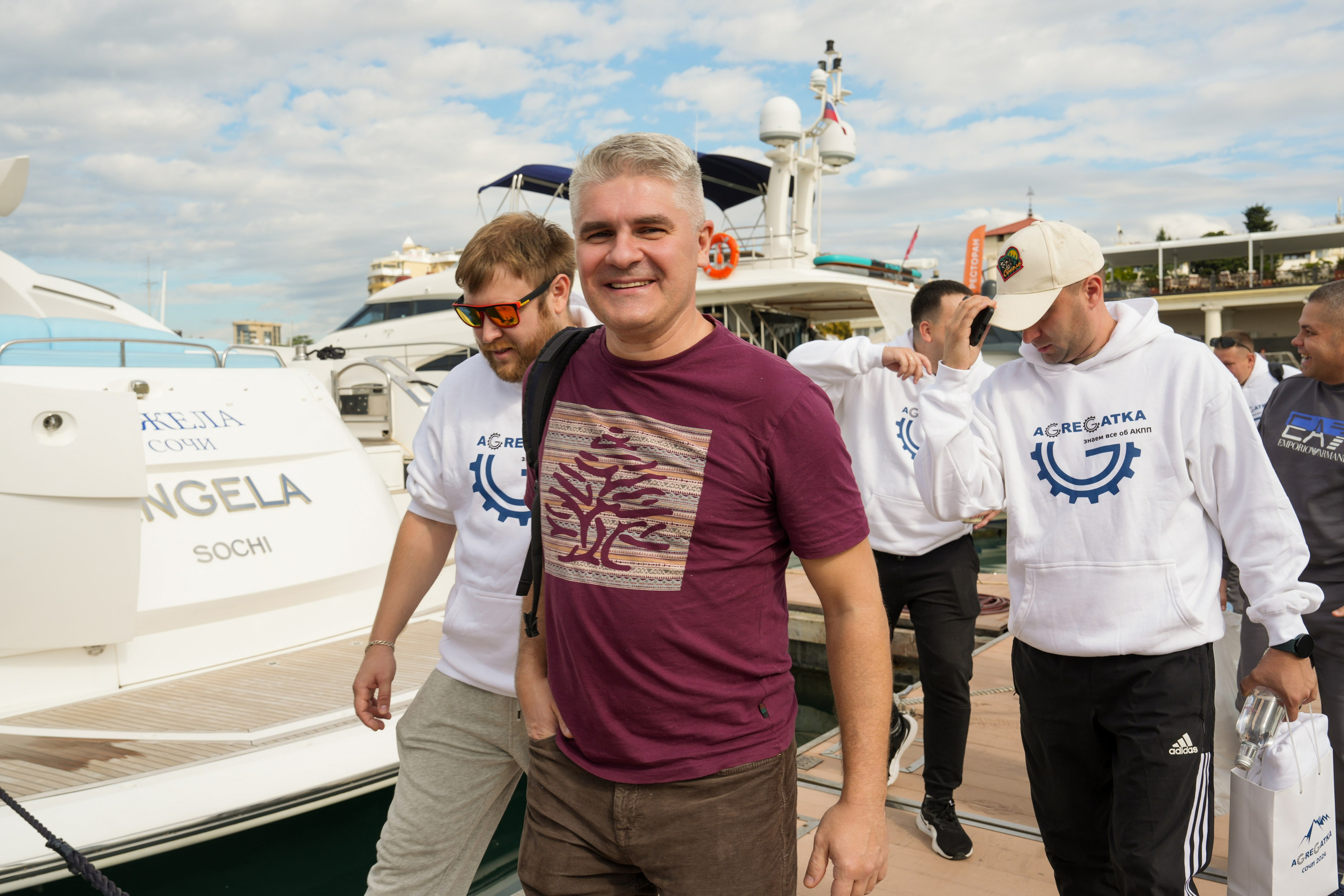 Яхтенная регата для компании Агрегатка. Репортажный фотограф в Красной Поляне и Сочи Павлюченко Екатерина