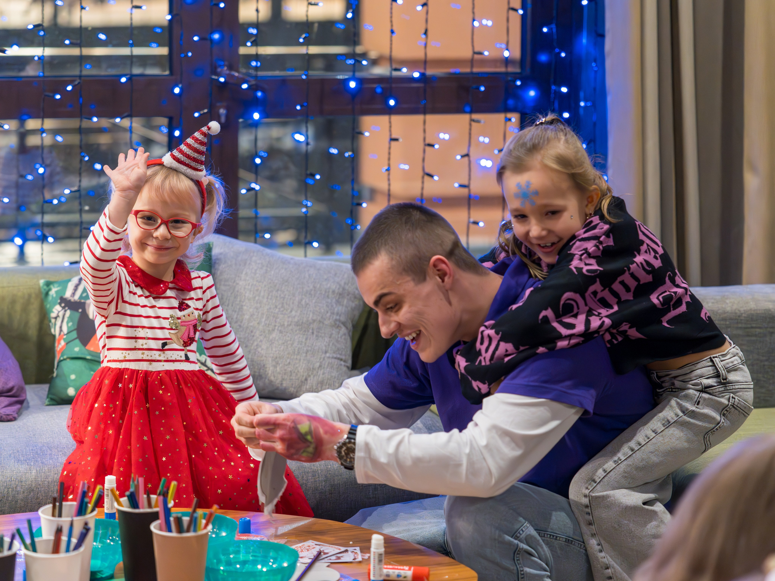 Новый год 2024 в ресторане Эрбелия. Репортажный фотограф в Красной Поляне и Сочи Павлюченко Екатерина