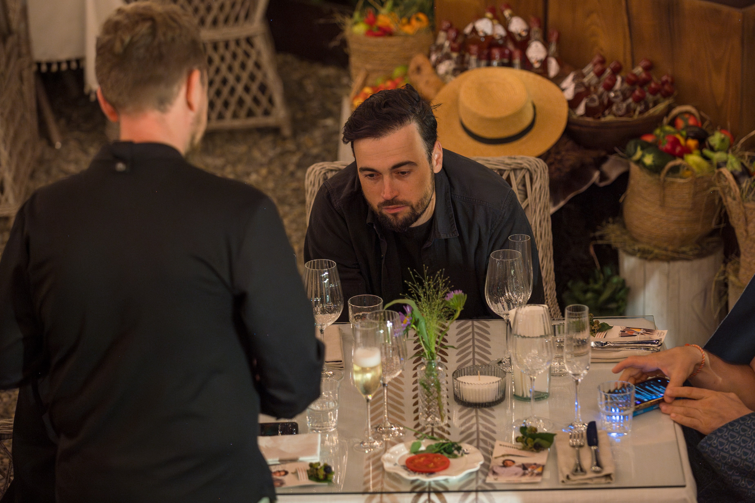 Гастрономический ужин в ресторане Co-Co Chalet. Репортажный фотограф в Красной Поляне и Сочи Павлюченко Екатерина