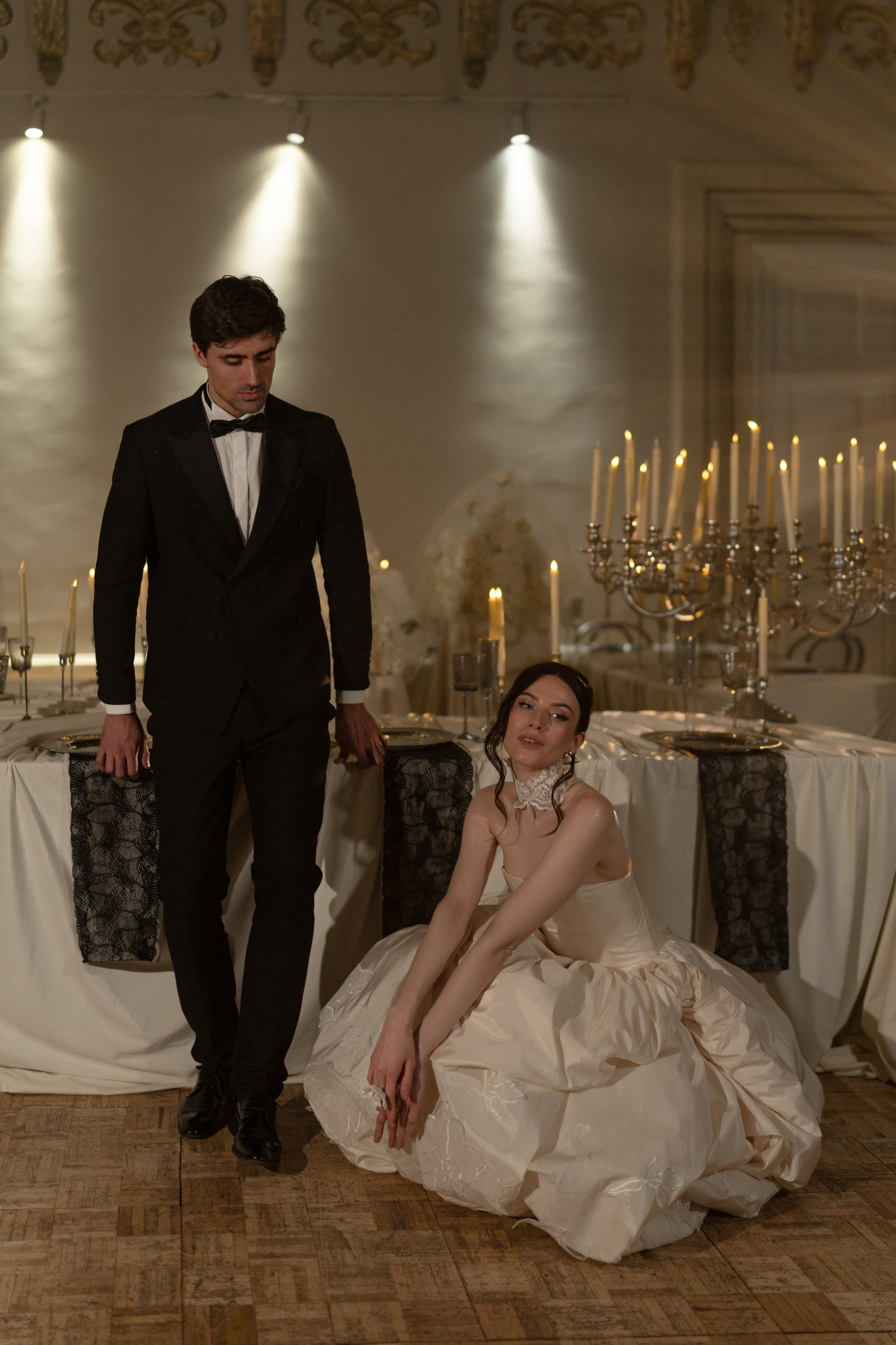 Ужин при свечах. Свадебный и репортажный фотограф Москва