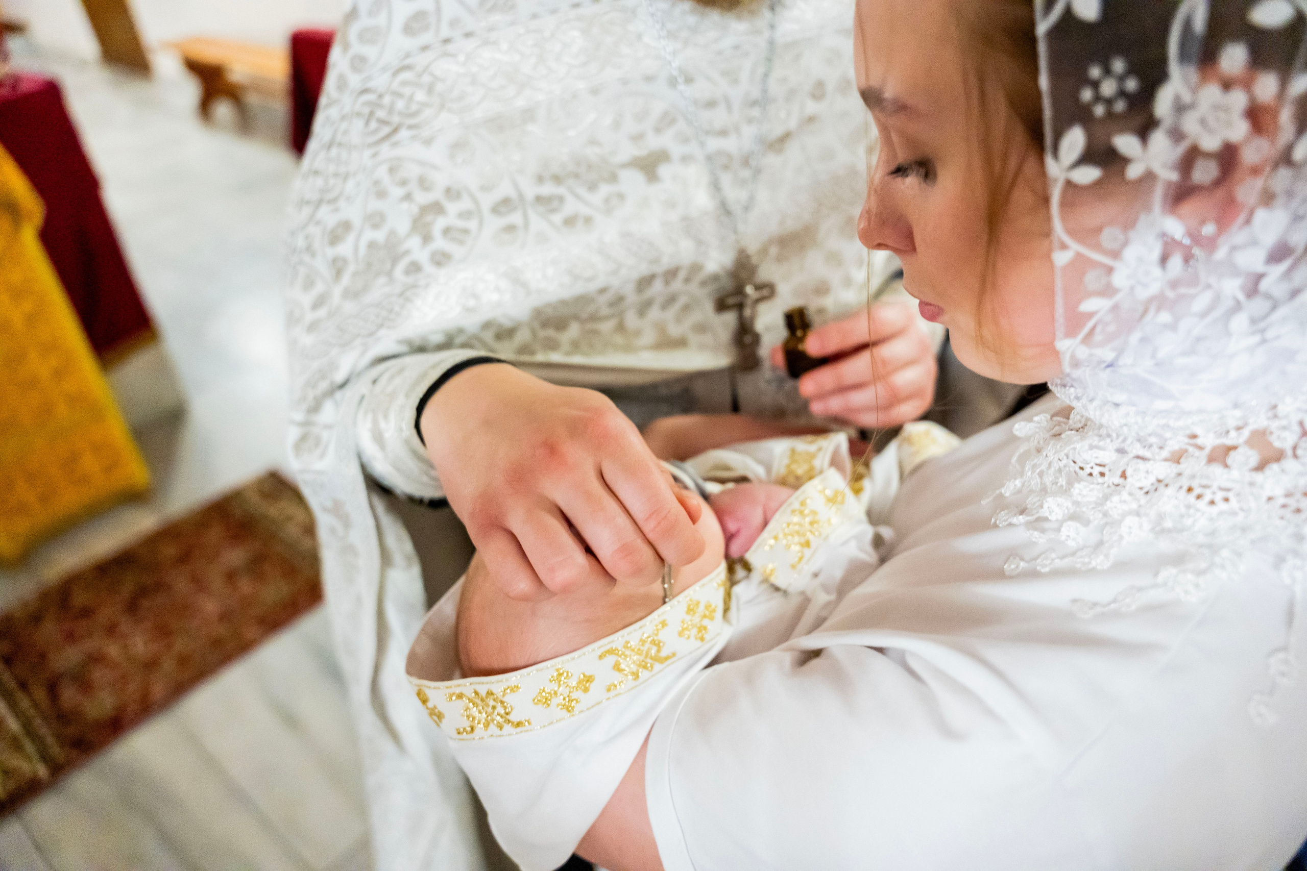 Крещение Льва. Фотограф Юлия Попова