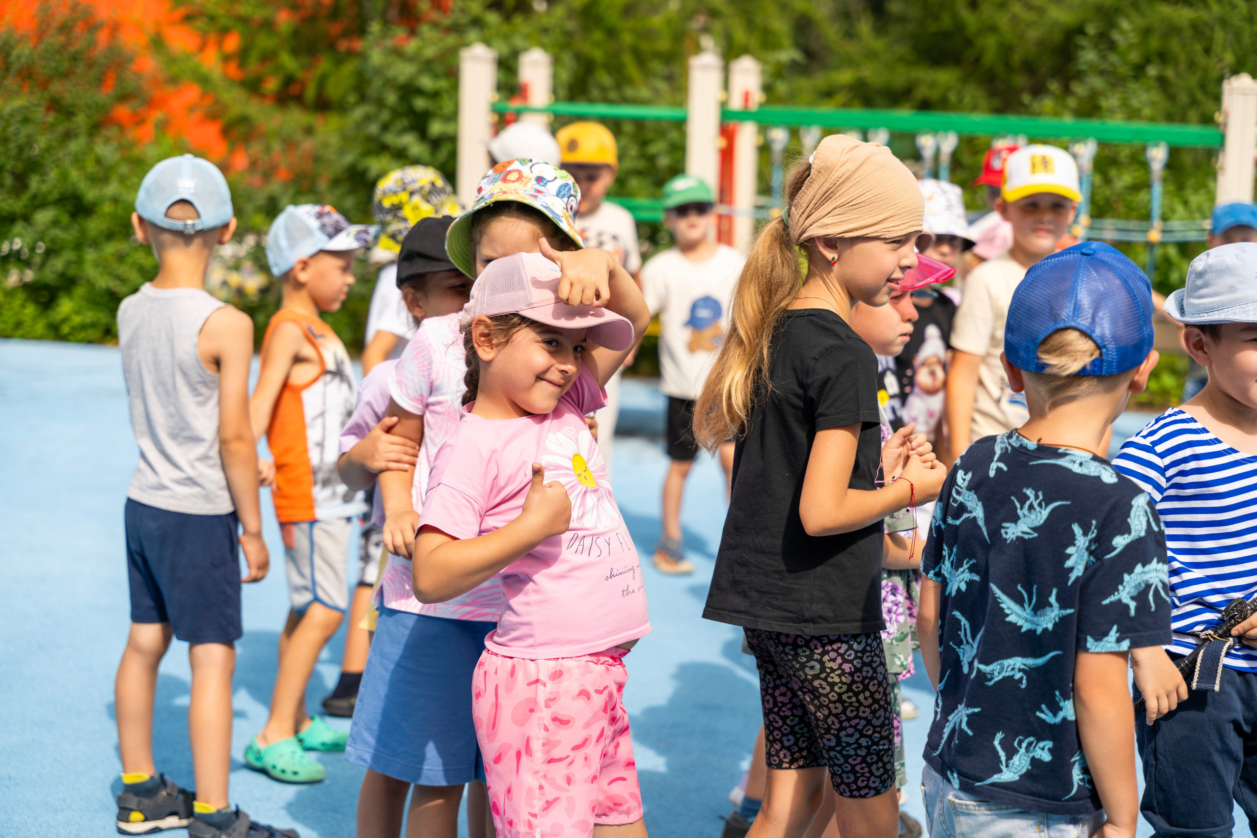 Игры на свежем воздухе. Фотограф Юлия Попова