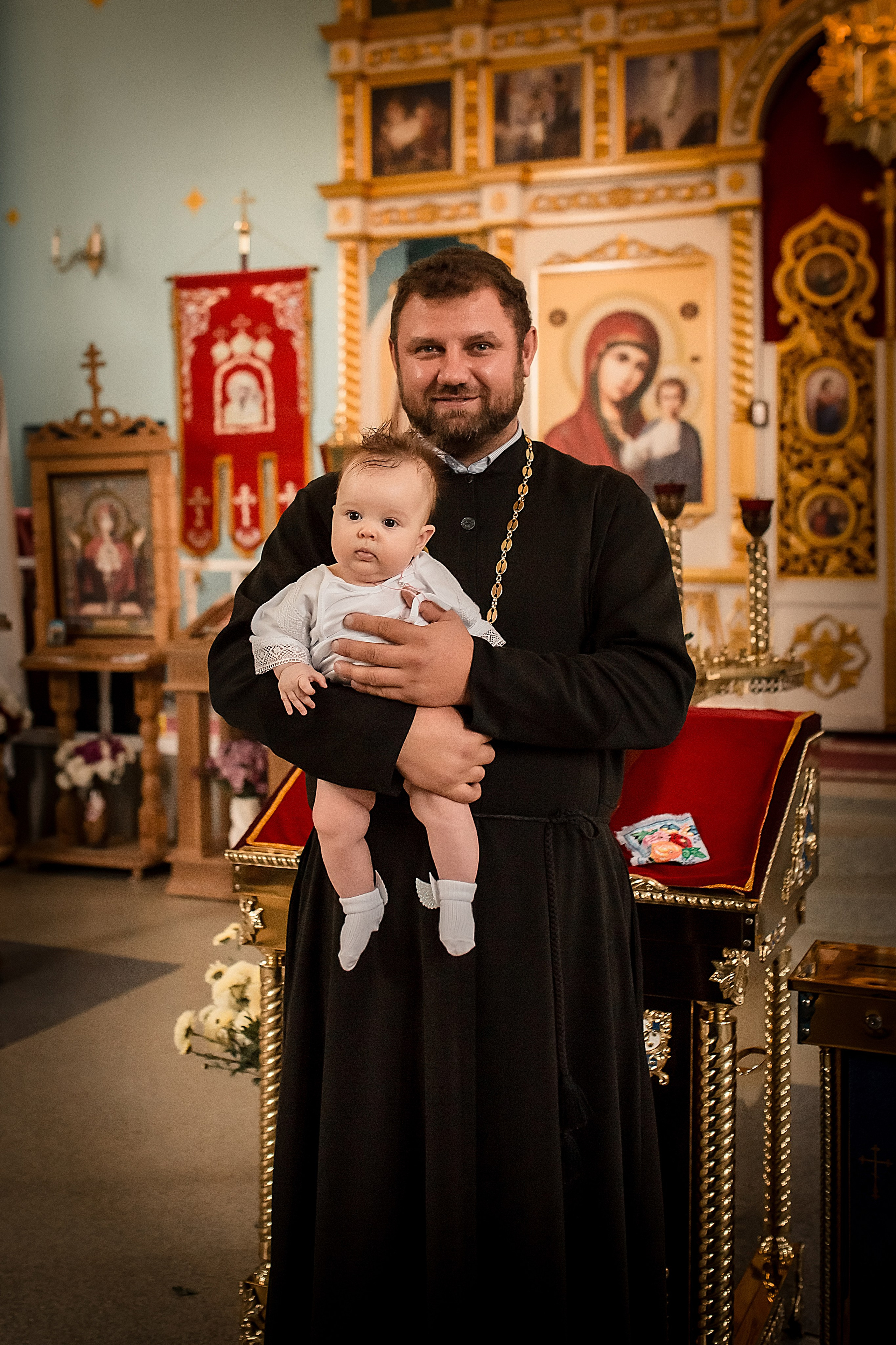 Крещение Верочки