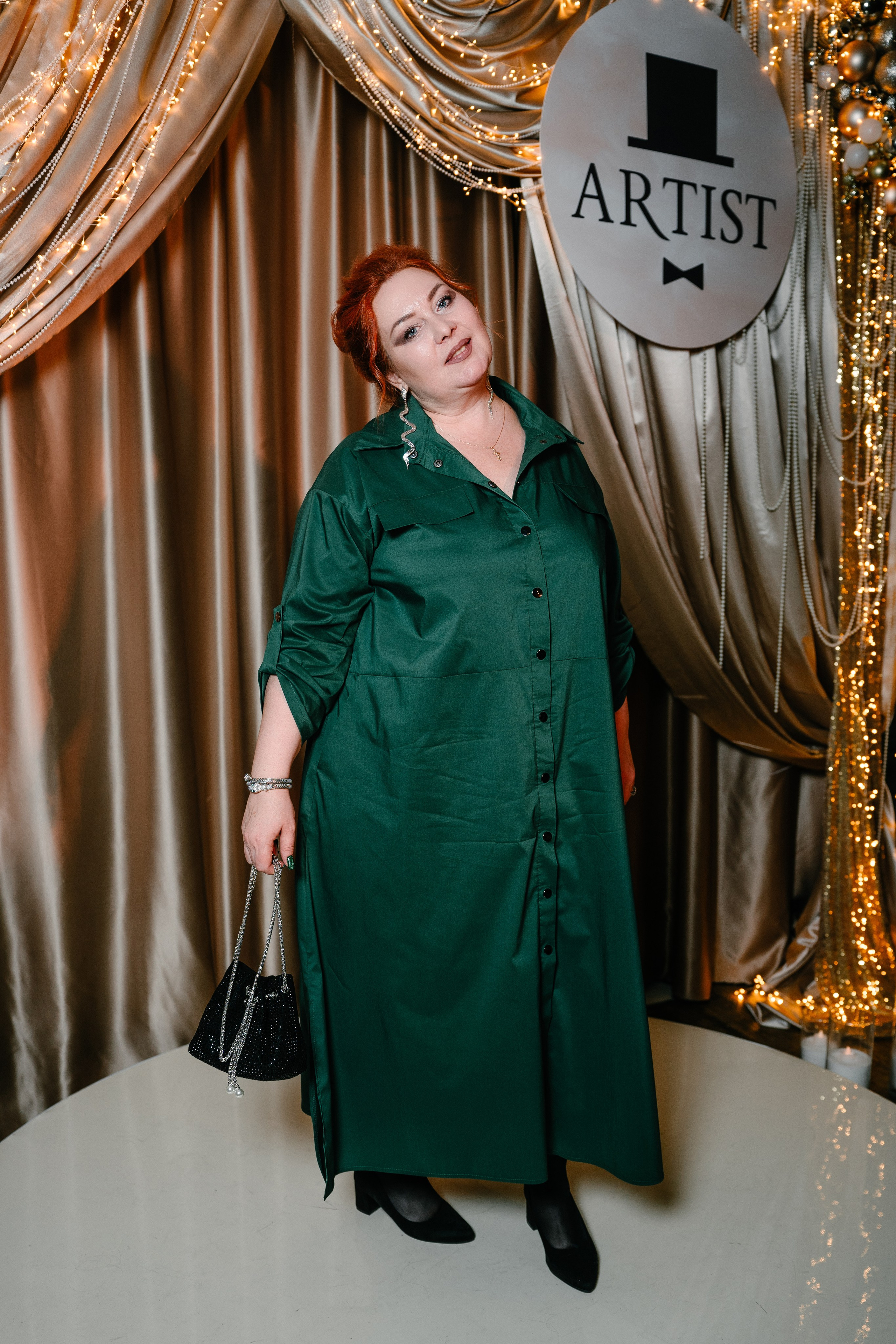 Новогодний вечер в Артисте. Свадебный и семейный фотограф в Воронеже Анастасия Бойко