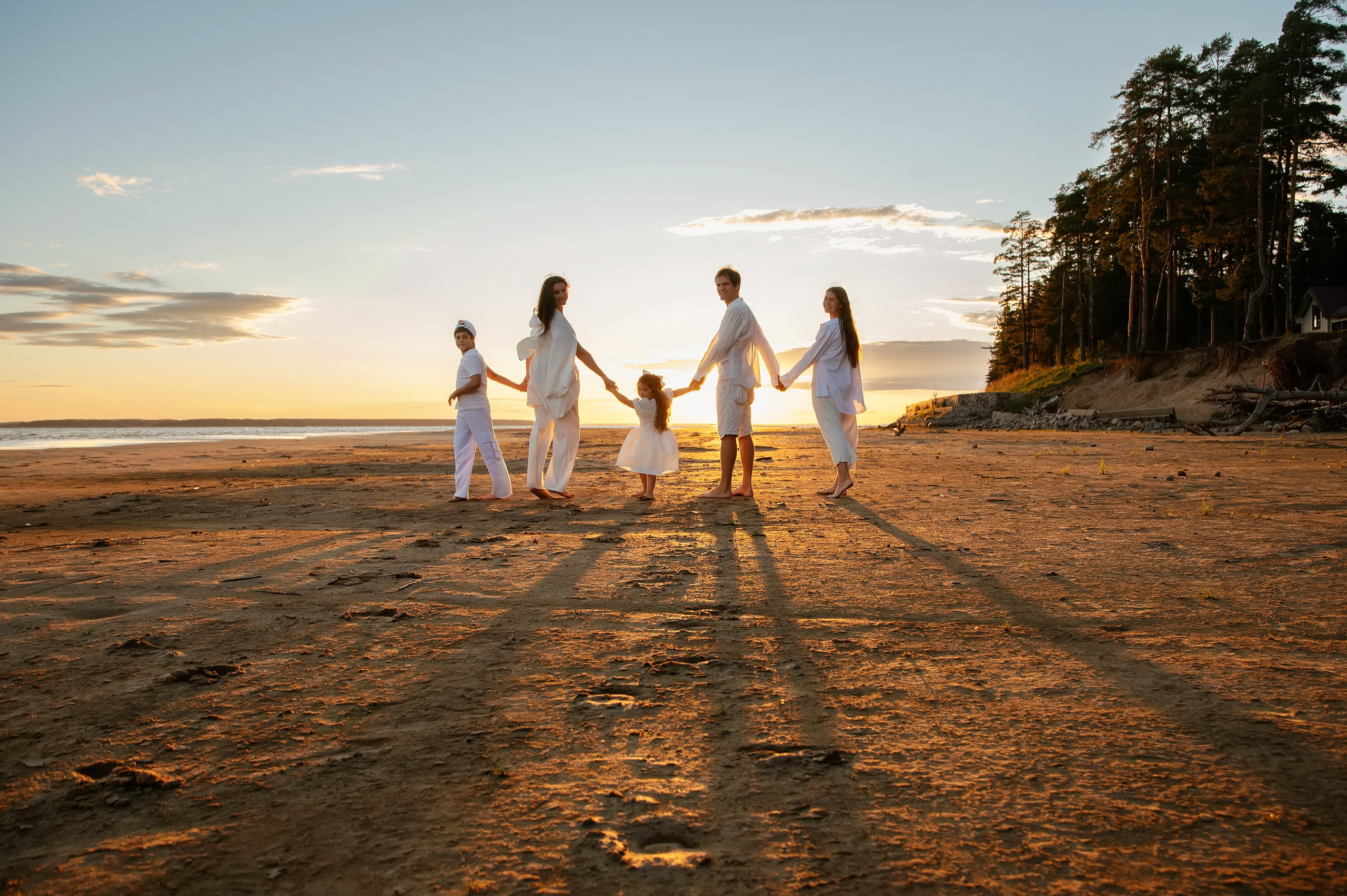 Семья. Фотограф Евгения Соколова