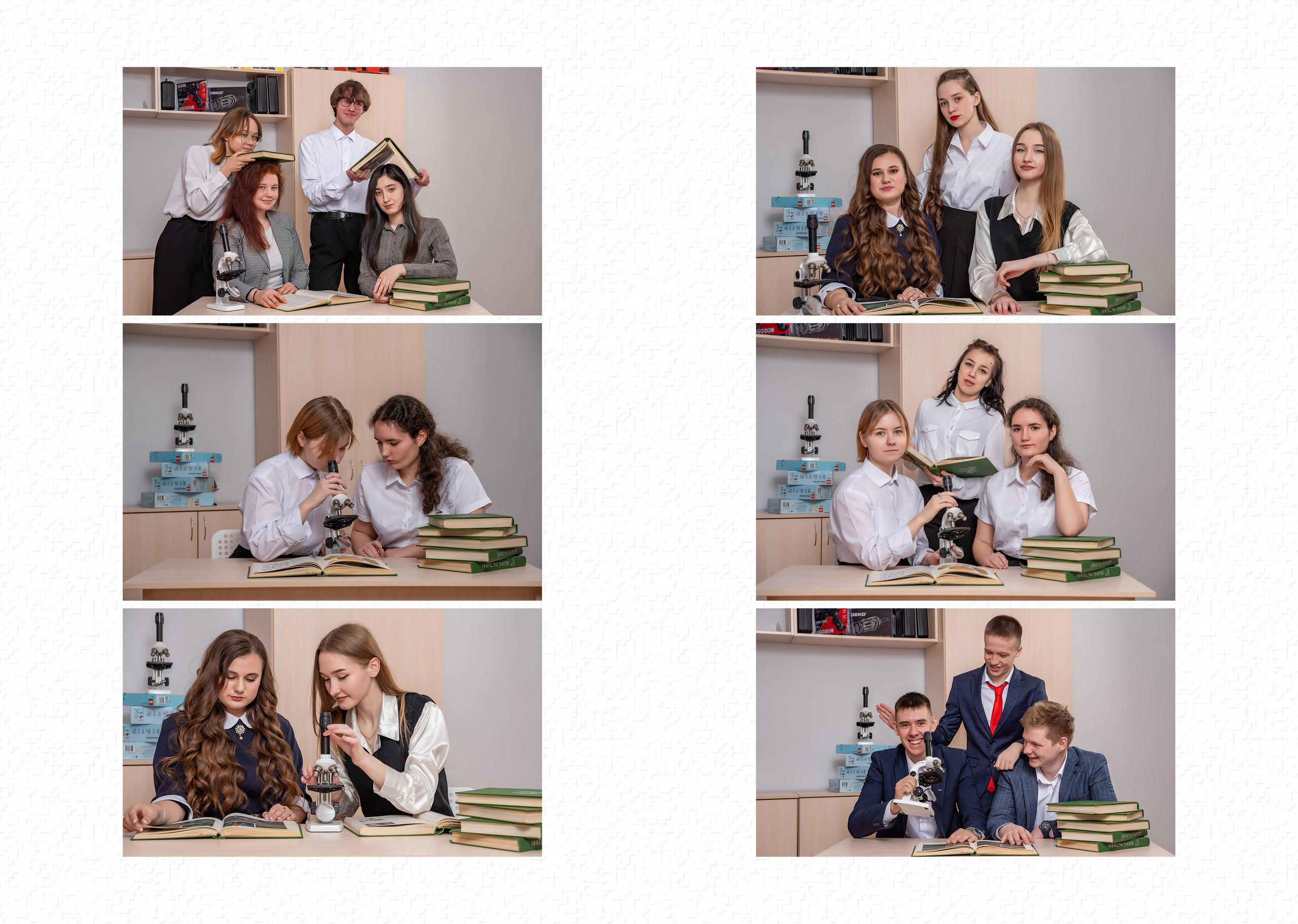 Альбом общей вёрстки на 25 разворотов. Школьный и семейный фотограф в Ульяновске Елена Агафонова