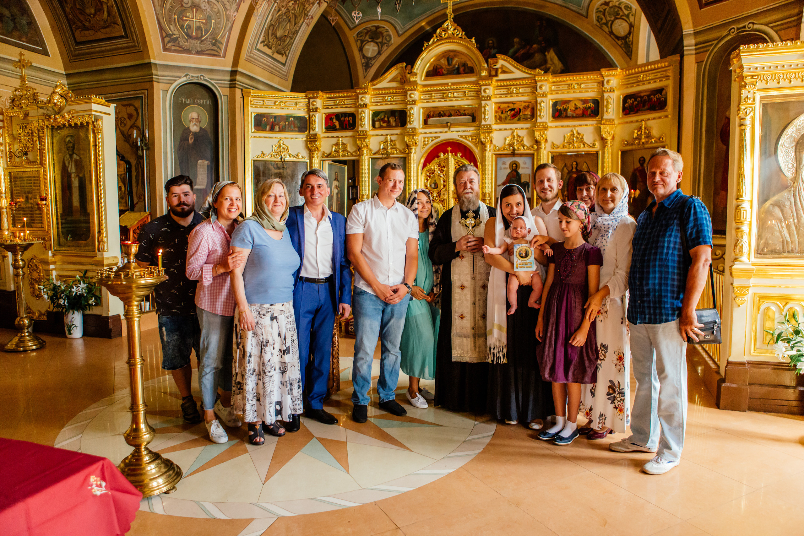 ребенок крещение