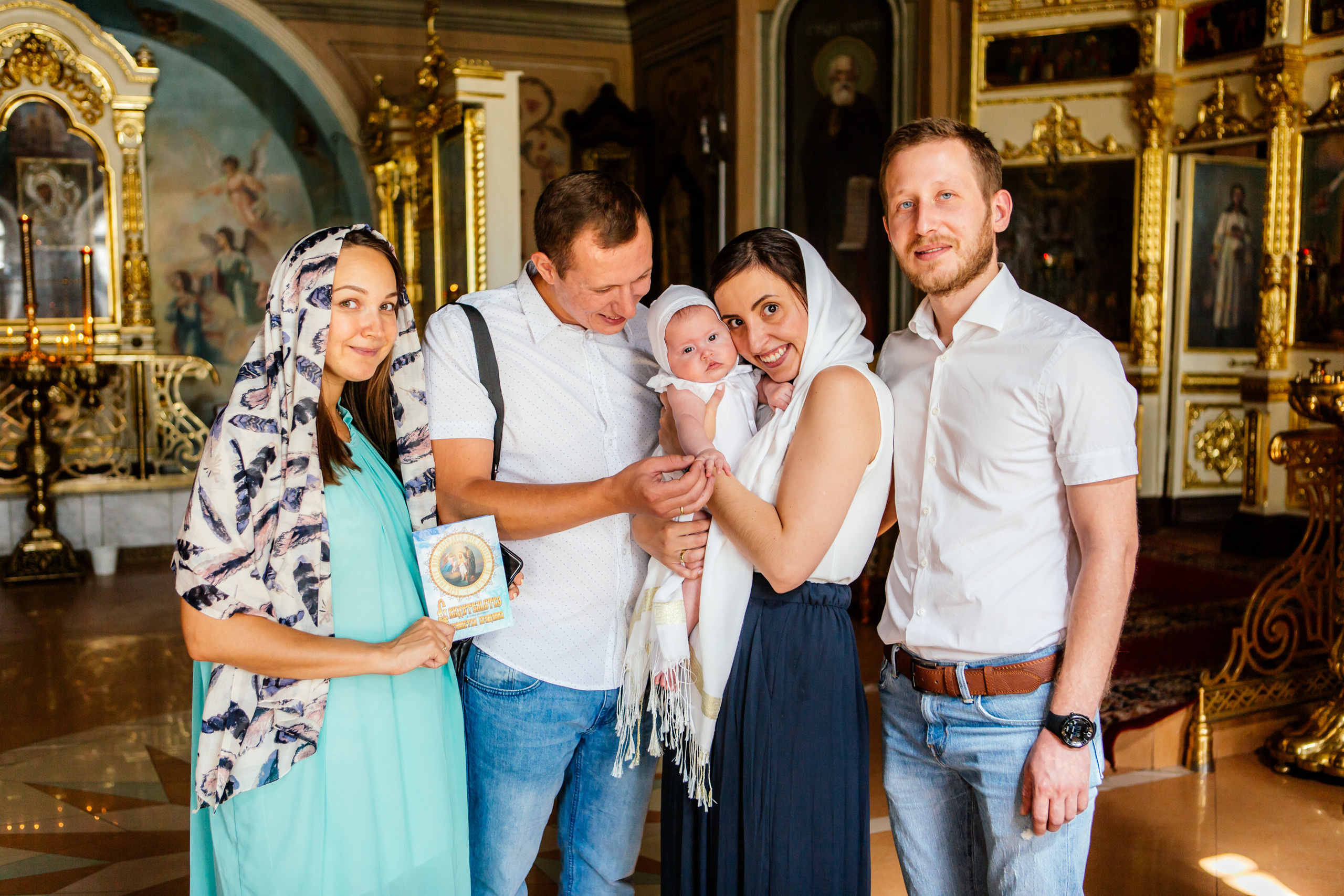 ребенок крещение