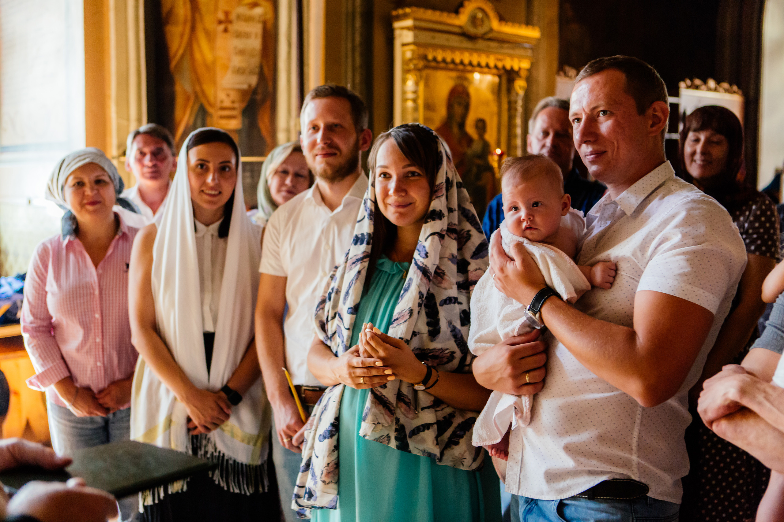 ребенок крещение