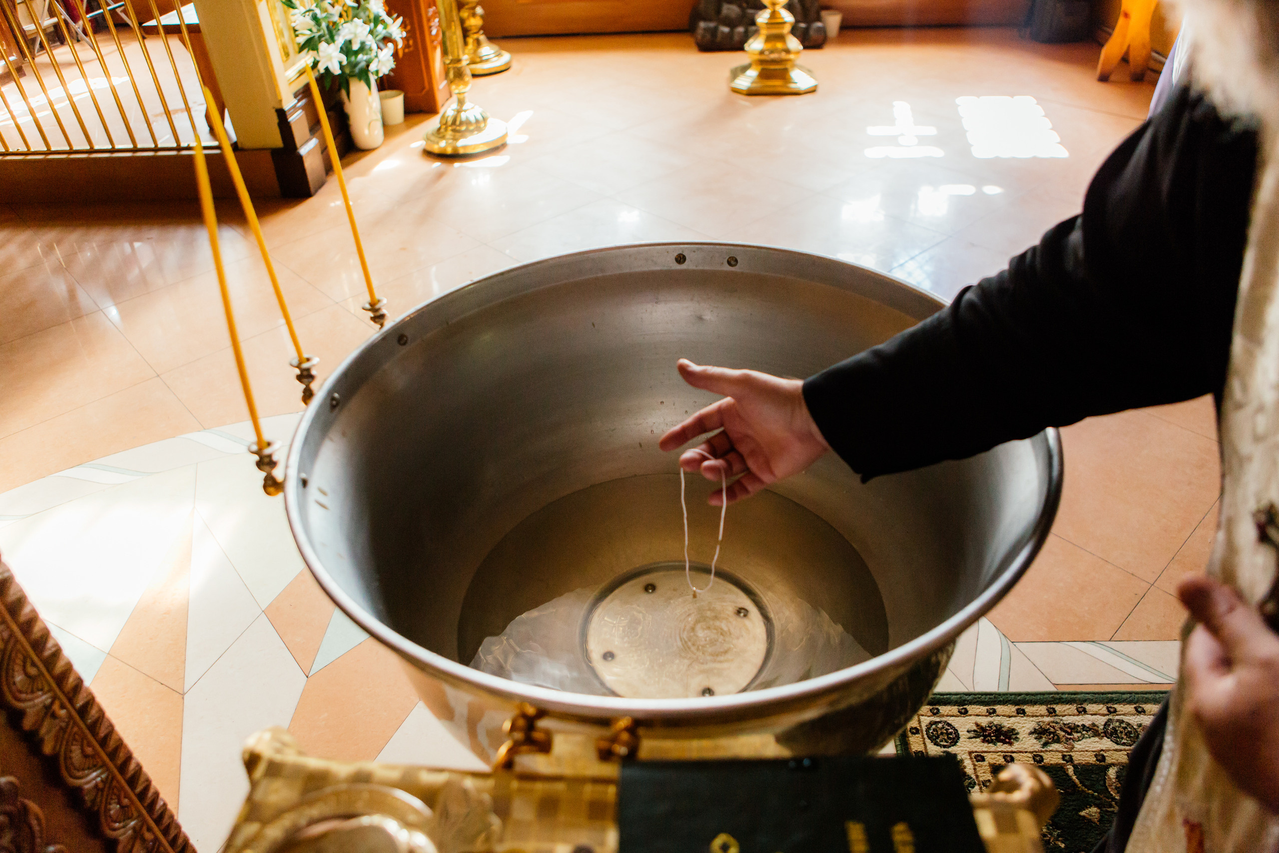 ребенок крещение