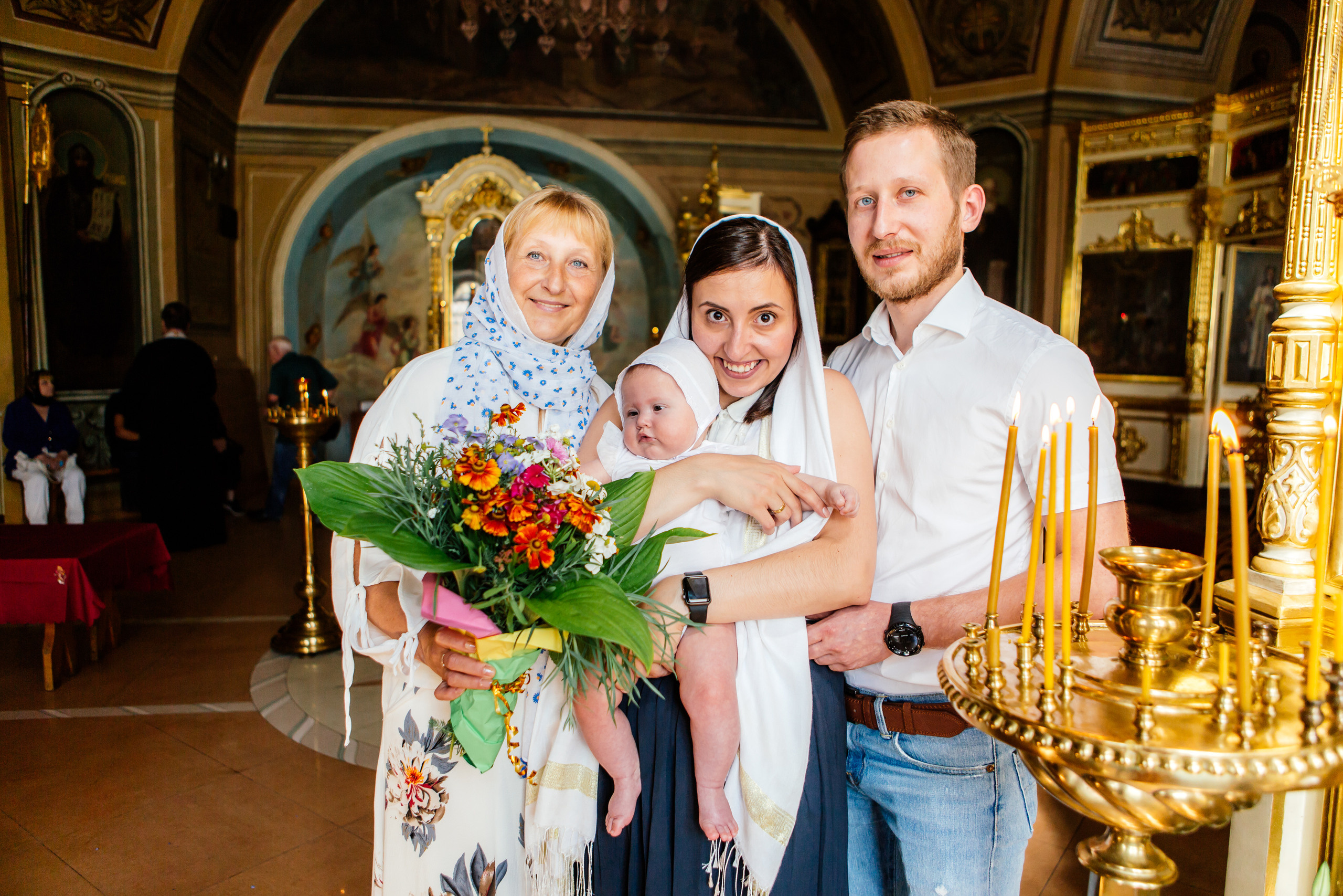 ребенок крещение