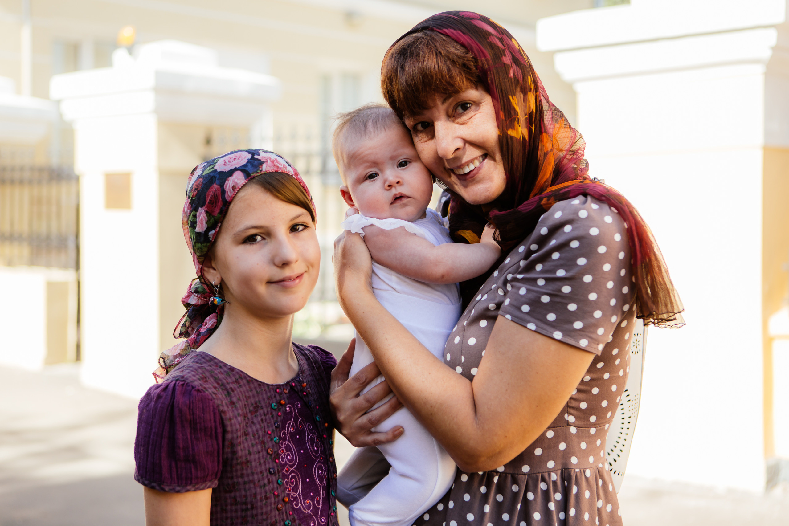 ребенок крещение