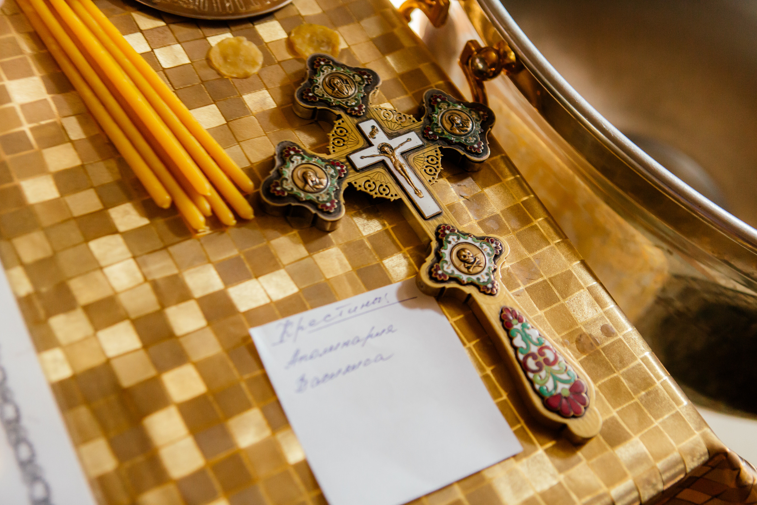 ребенок крещение