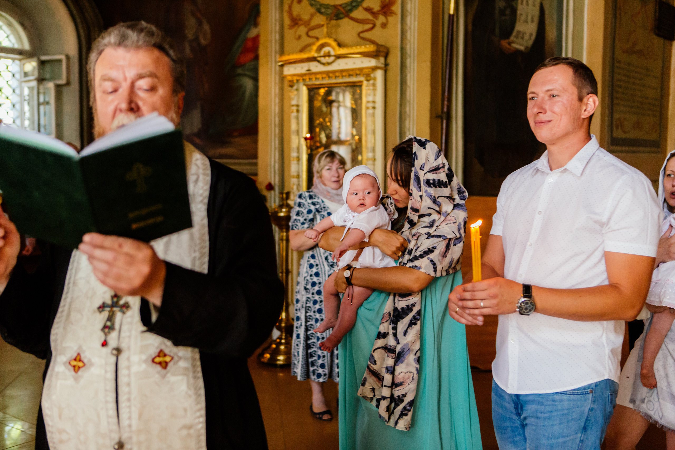 ребенок крещение