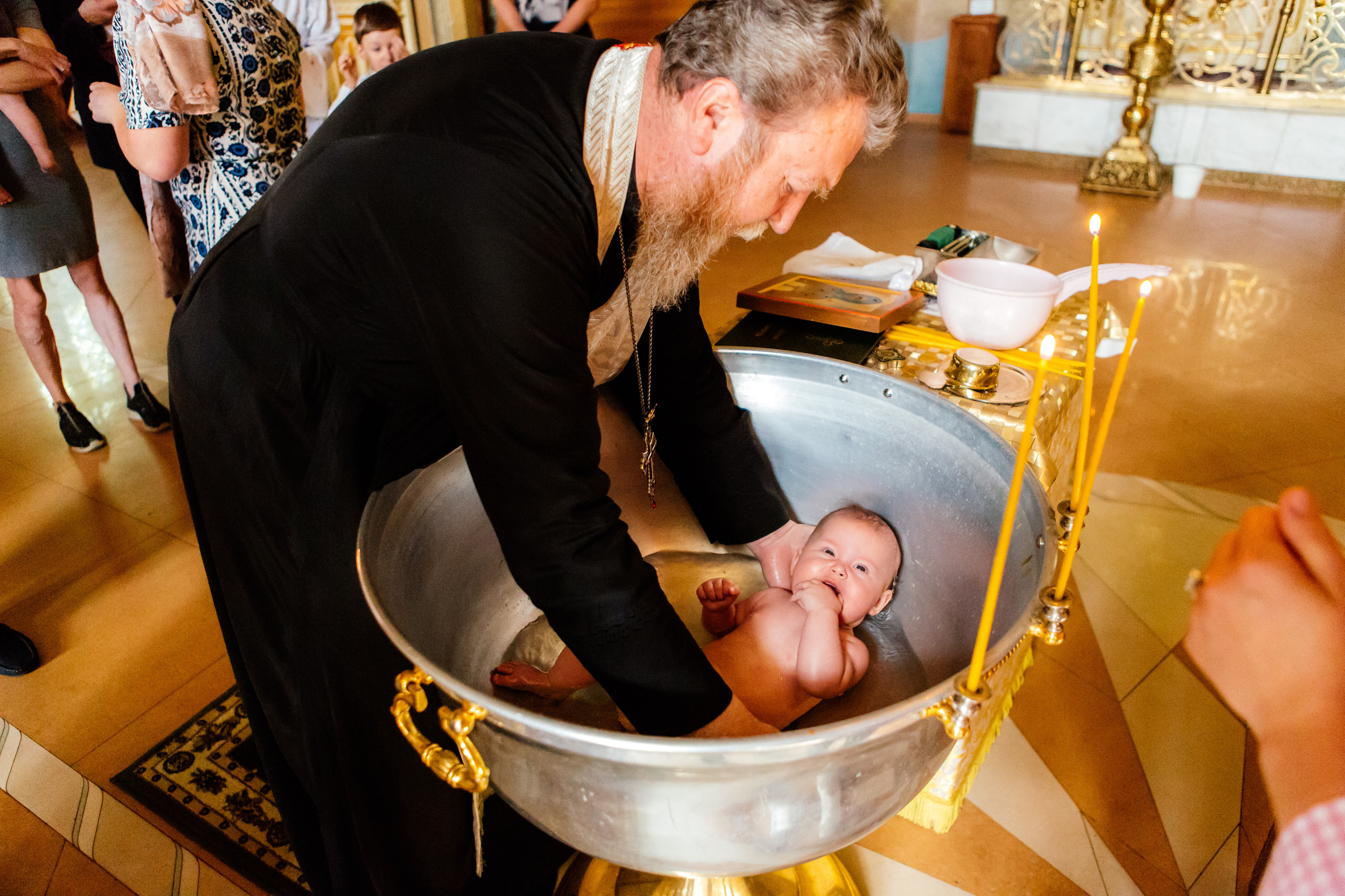 ребенок крещение