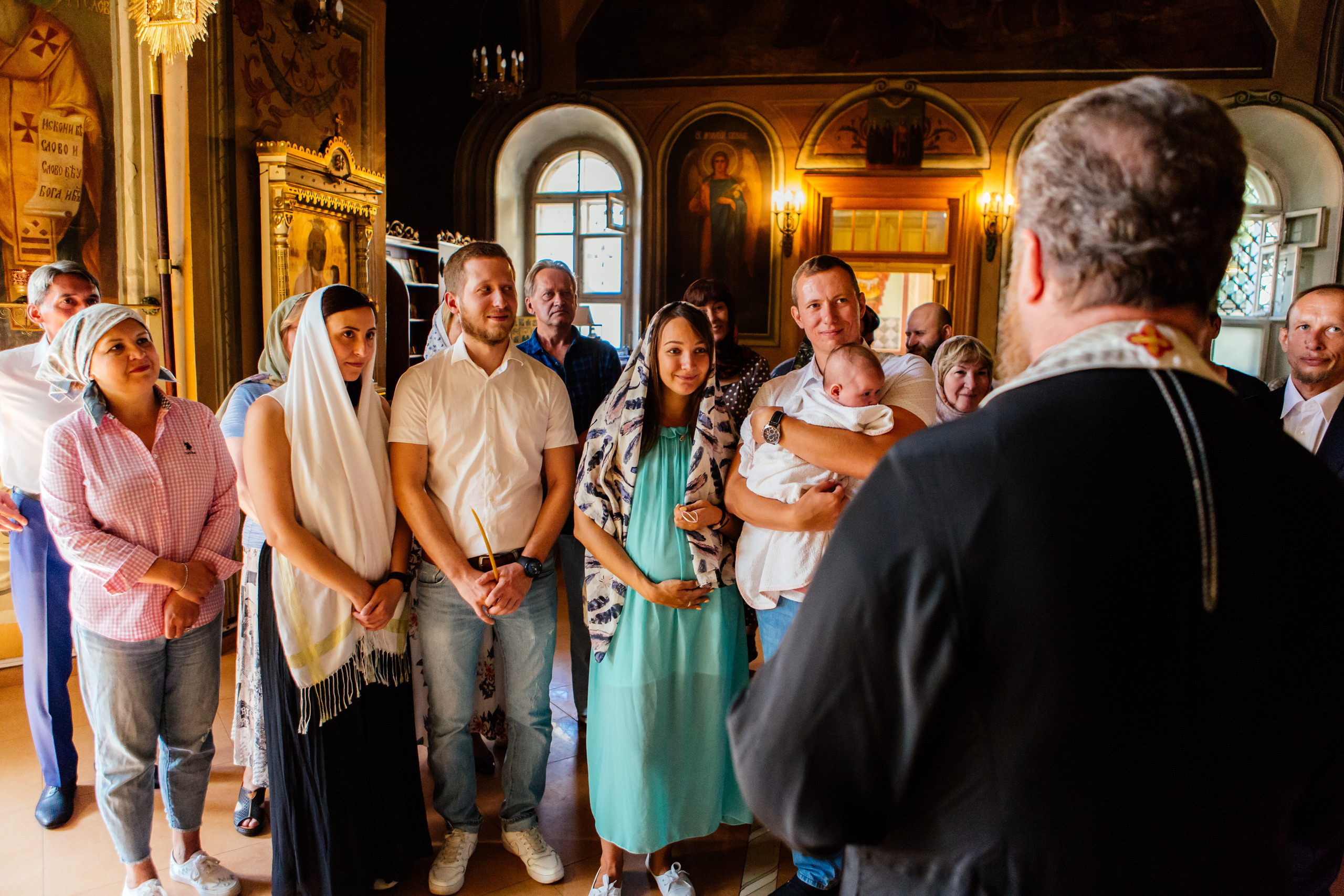 ребенок крещение