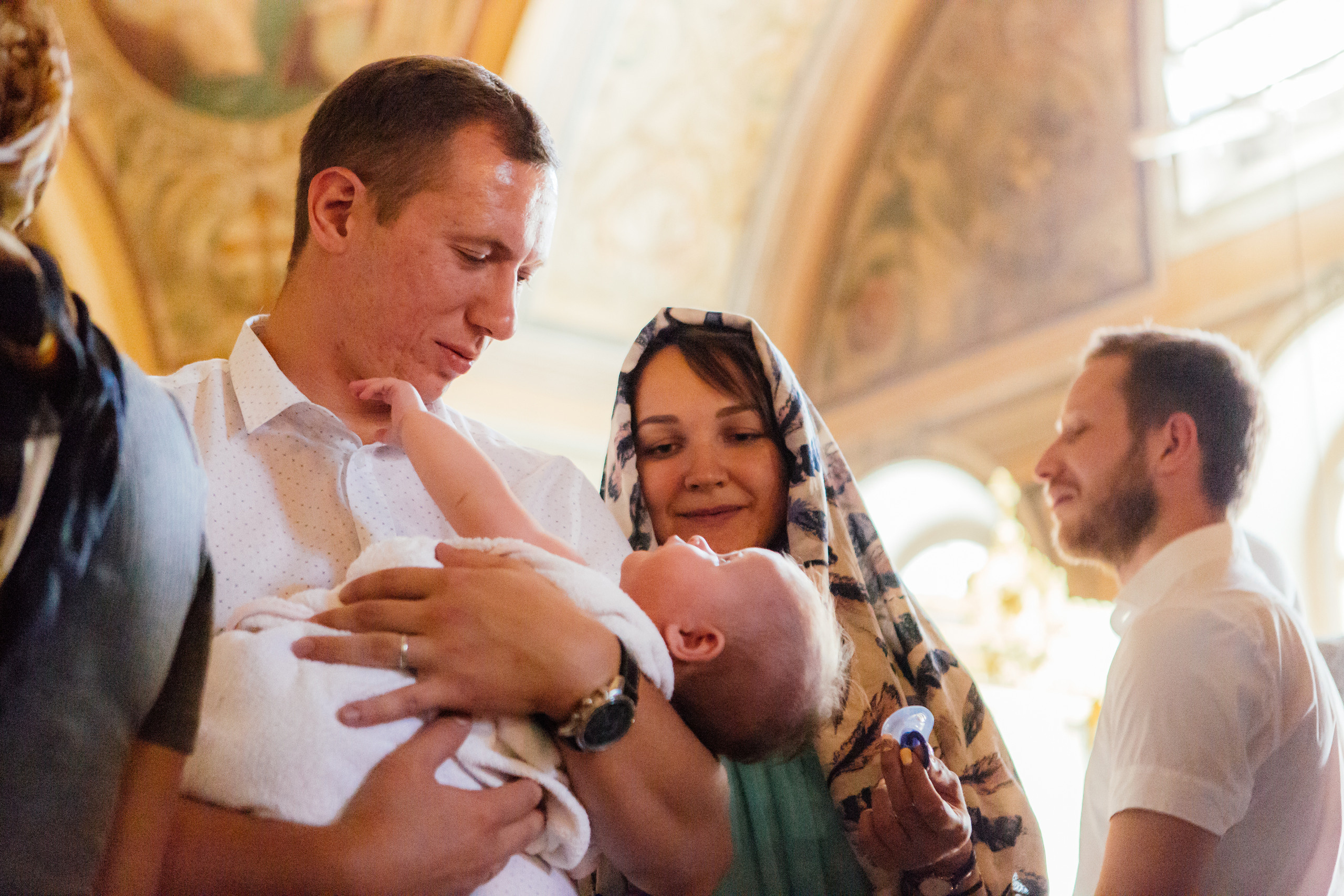 ребенок крещение