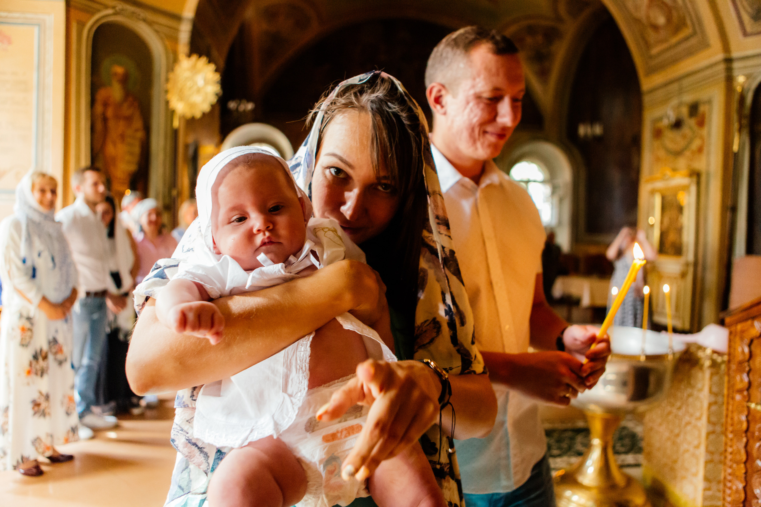 ребенок крещение