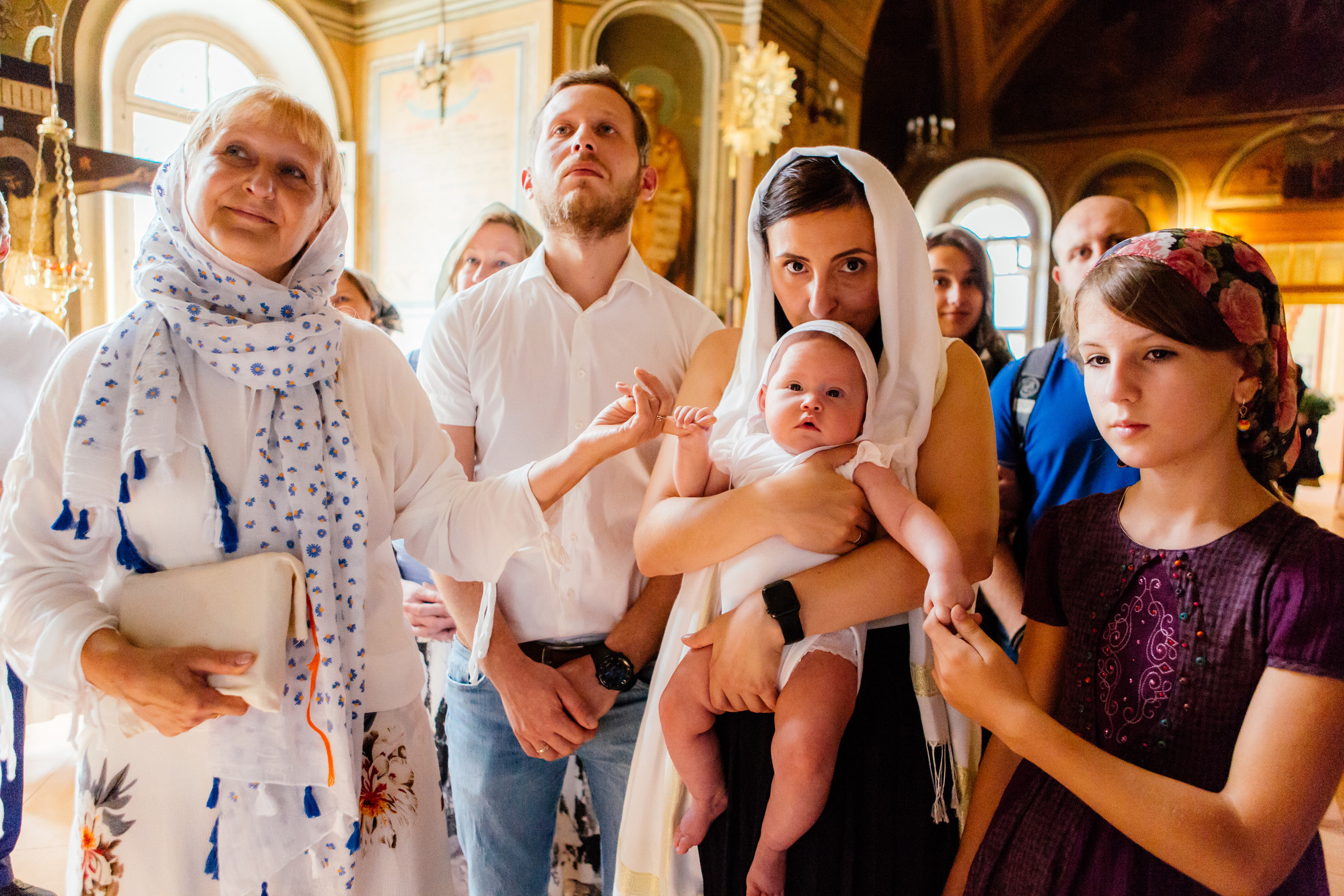 ребенок крещение
