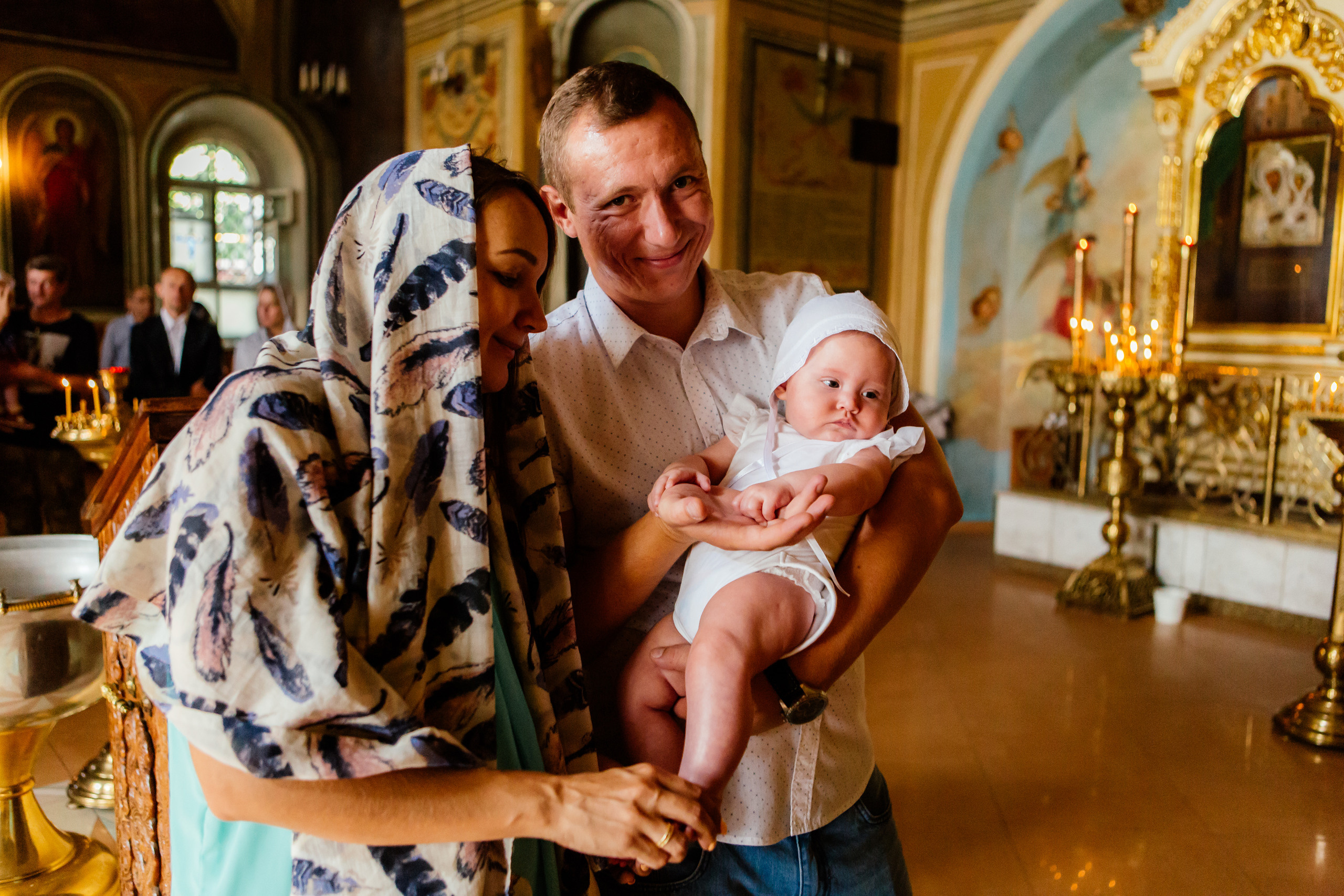 ребенок крещение