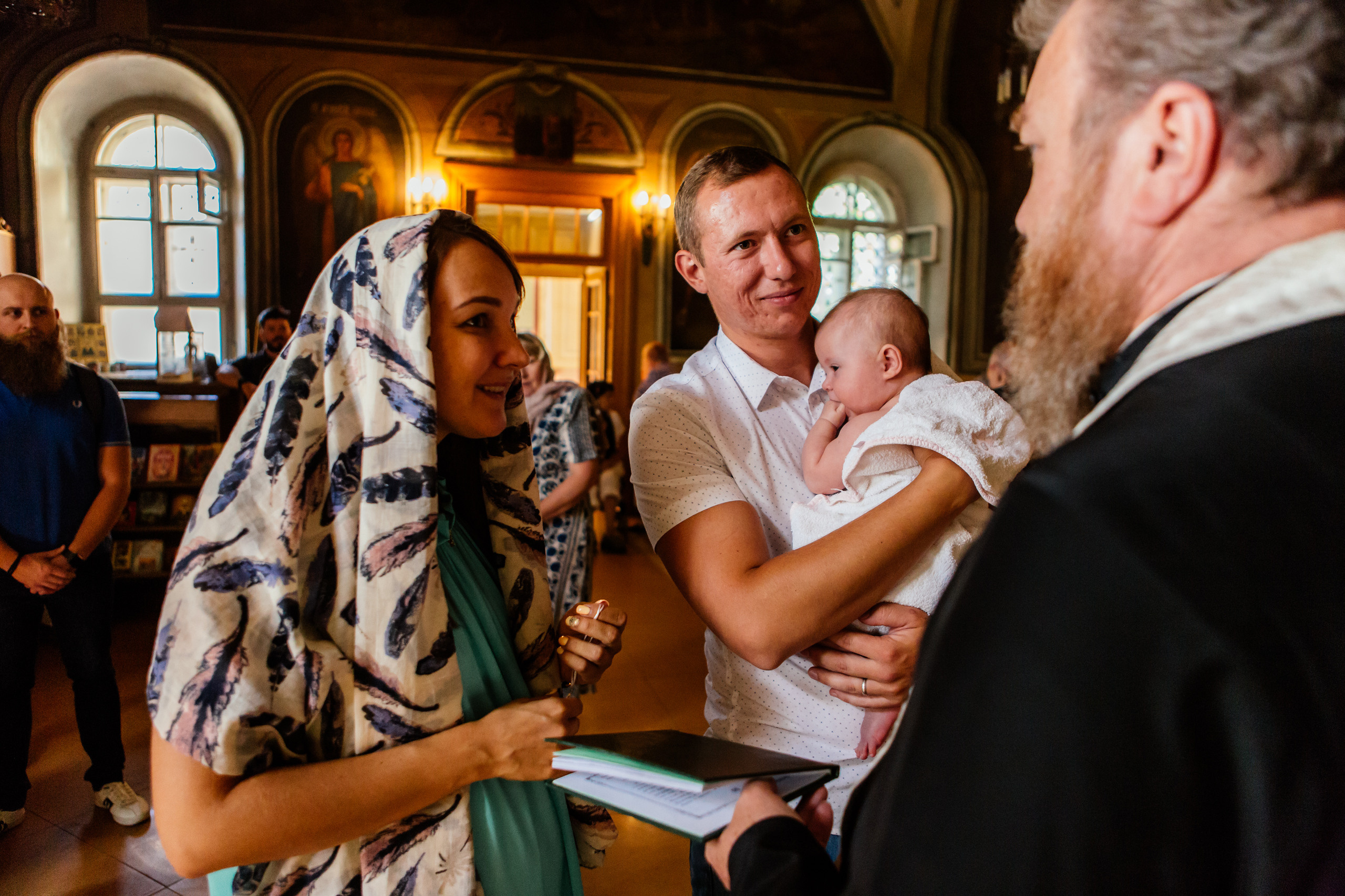 ребенок крещение