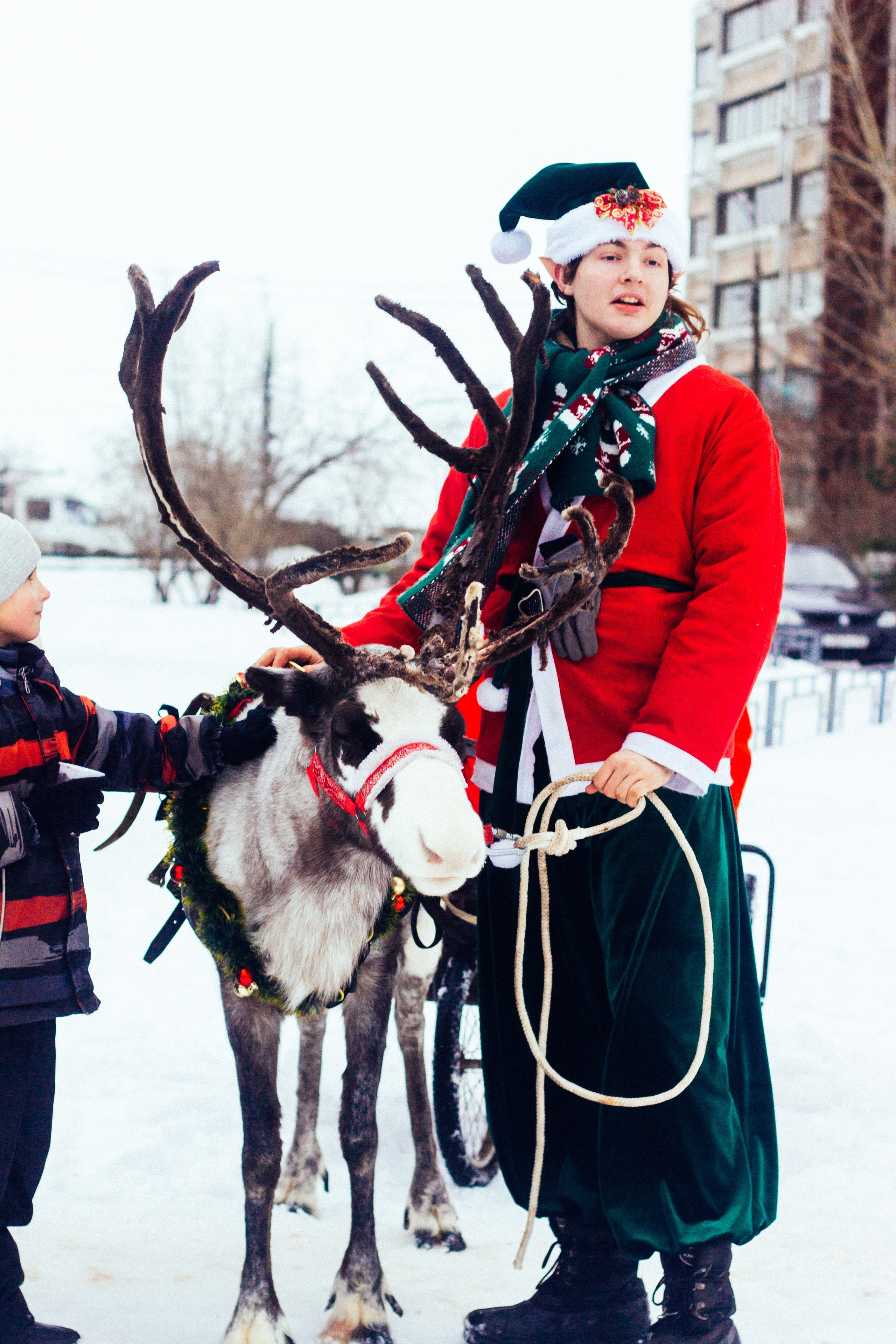 Дворовая ёлка. Детский и семейный фотограф, фотограф мероприятий Нижний Новгород