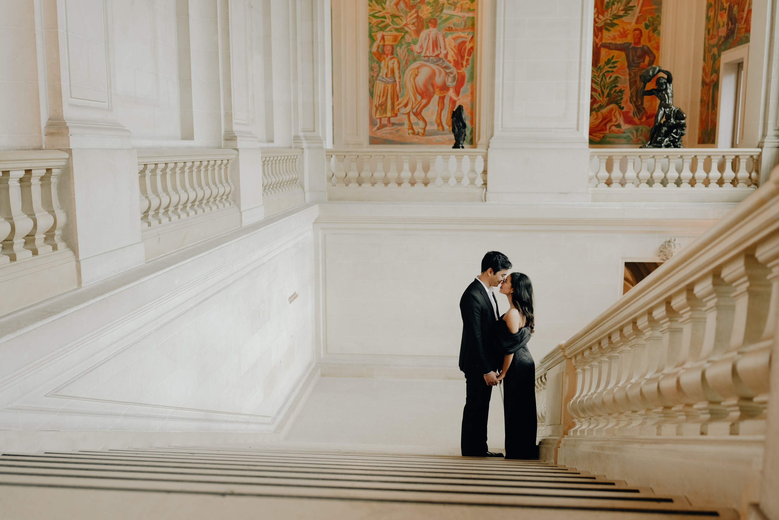 Fifi & Shamil | The Museum of Art. Профессиональный свадебный фотограф в Женеве и Швейцарии | Таня Вовчецкая