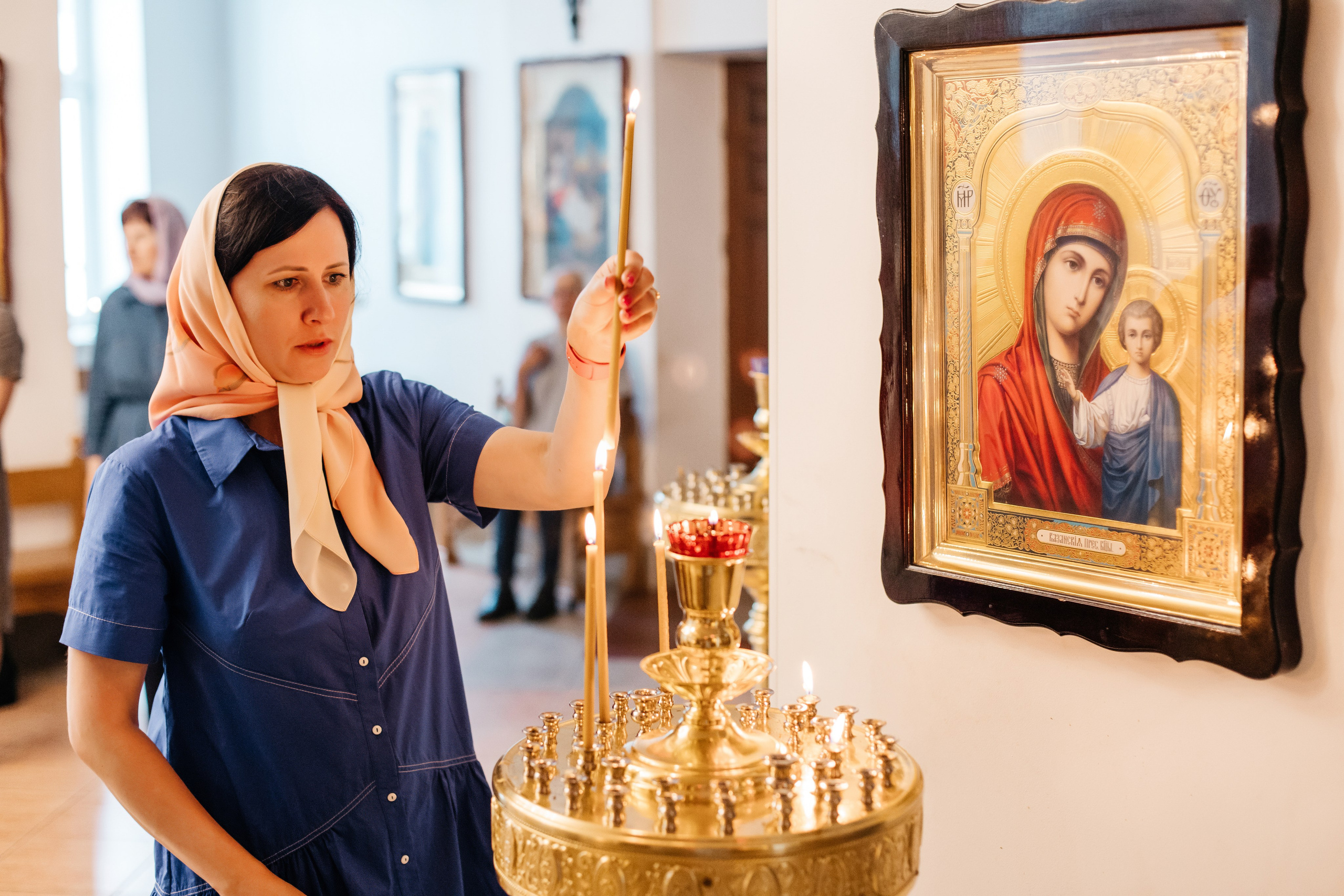 Крещение Андрея. Церковь Преображения Господня. Фотограф ВИКА МЕДУЗА