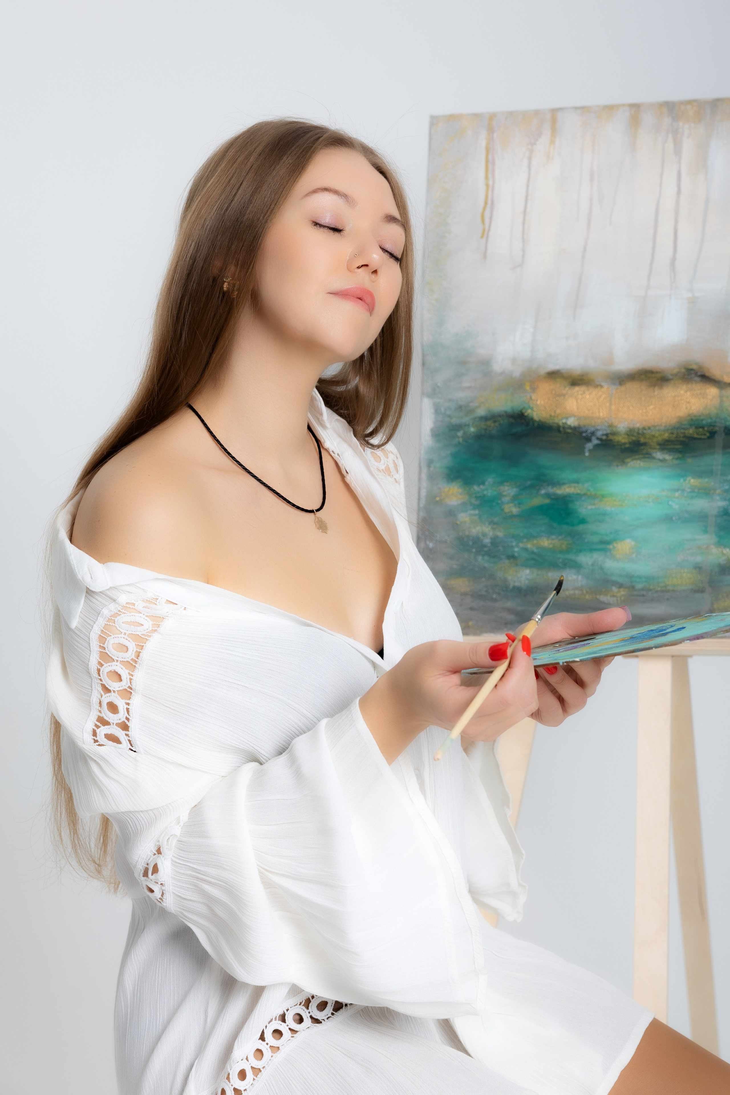 Татьяна. Образ художницы. Фотограф в Санкт-Петербурге Козырь Олеся