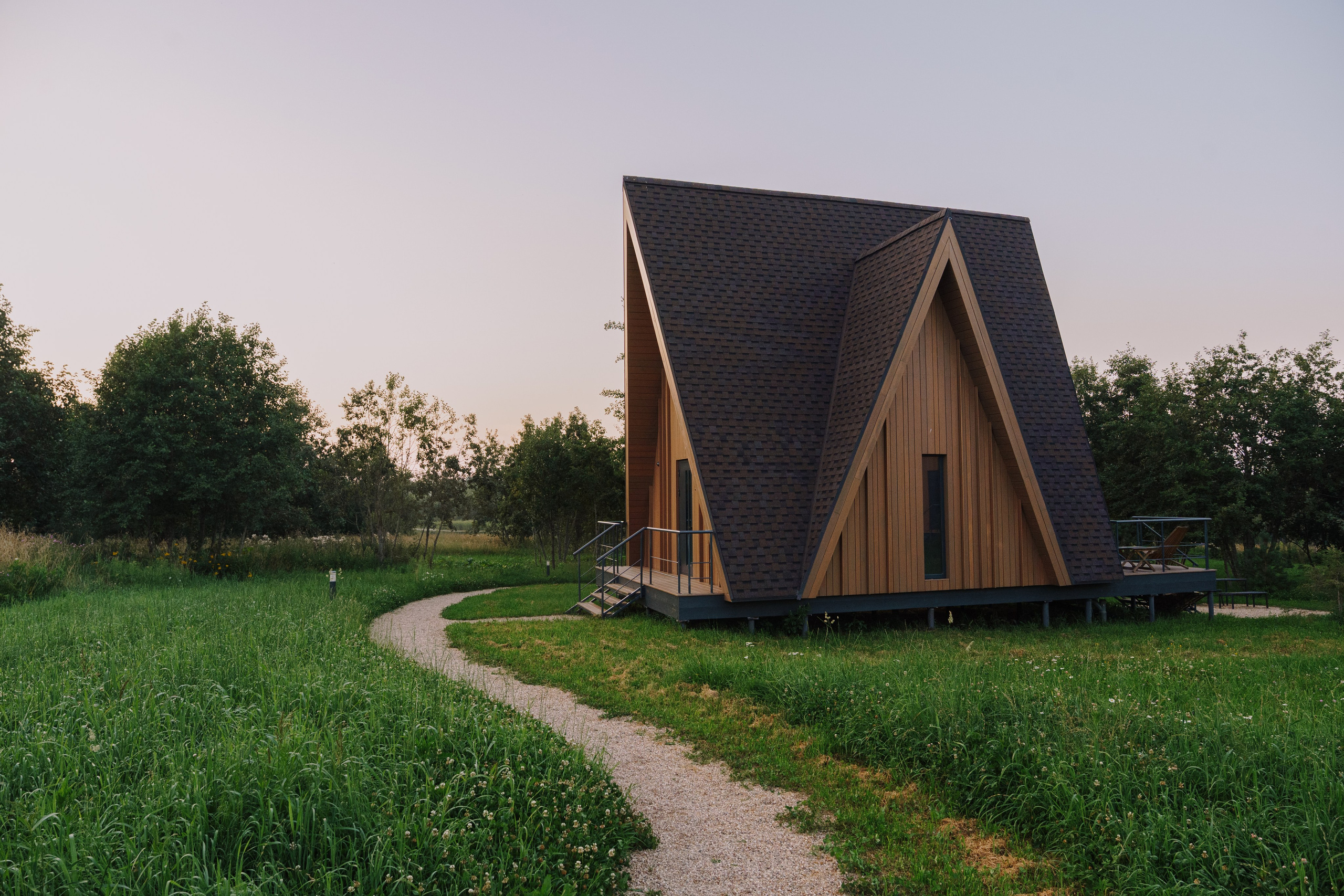 Глемпинг Трофимов берег Москва