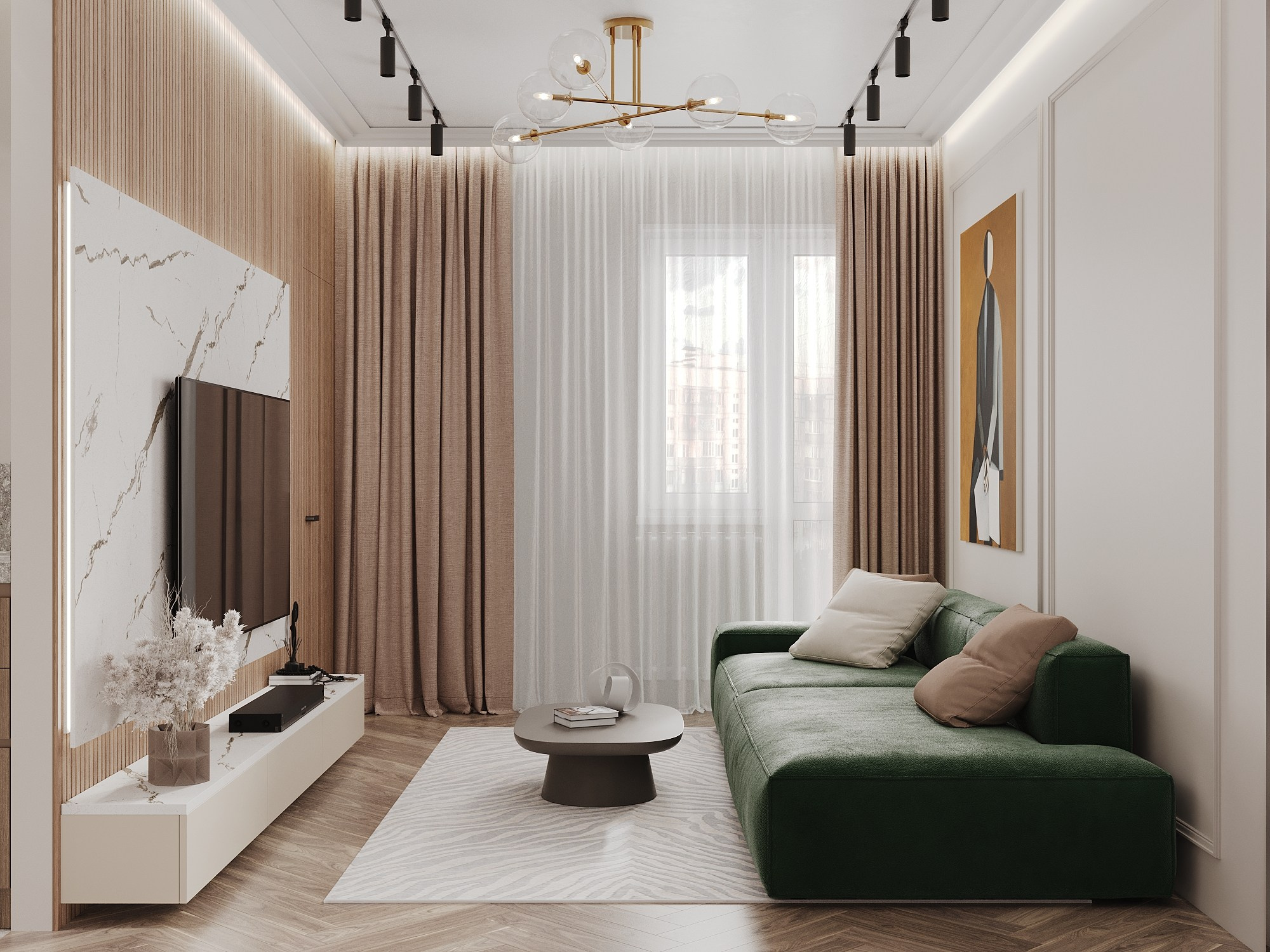 Г. Сочи. Проект вторичного жилья. Дизайн интерьеров с Анастасией Рулевой