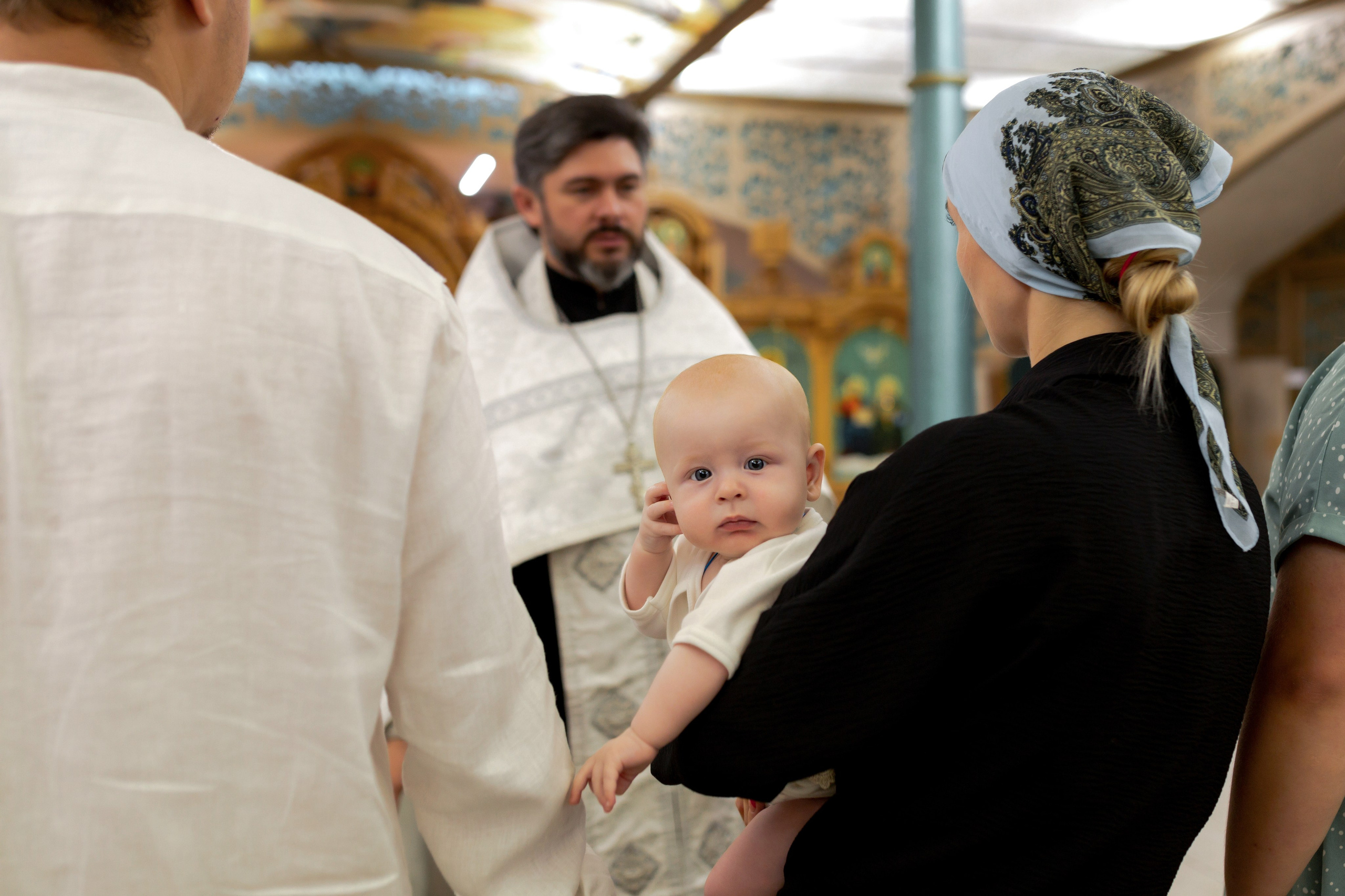 Таинство Крещения Мирона. Свадебный и Семейный Фотограф в Краснодаре