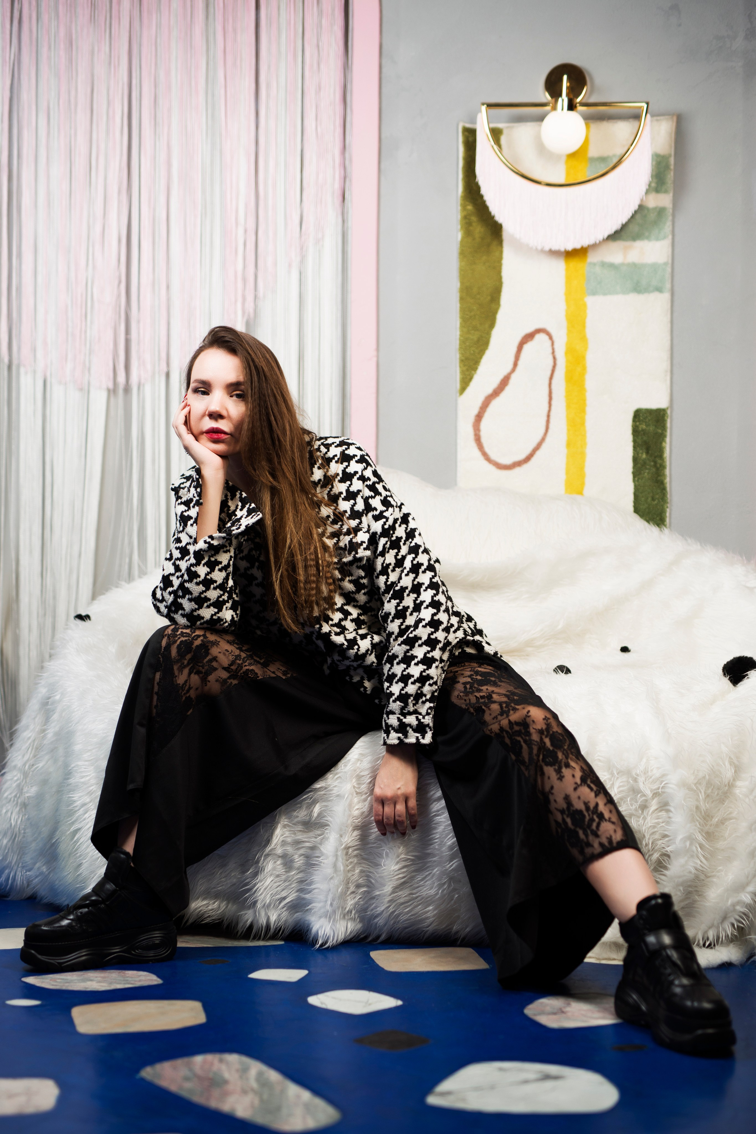 Анастасия Соловьёва. Портрет в интерьере