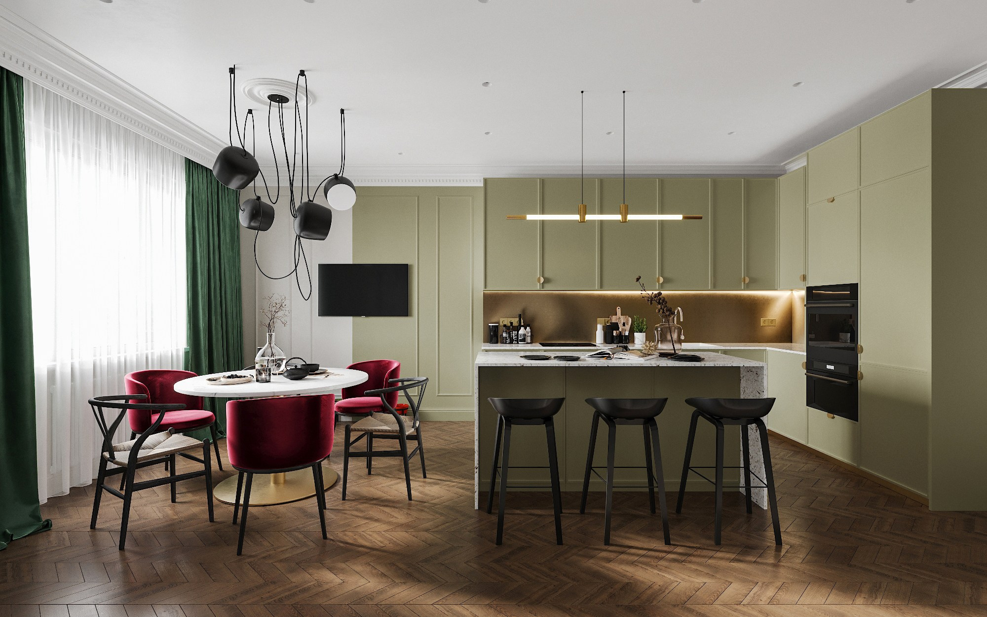 ЖК Богемия. VIZDIZ — студия дизайна интерьеров