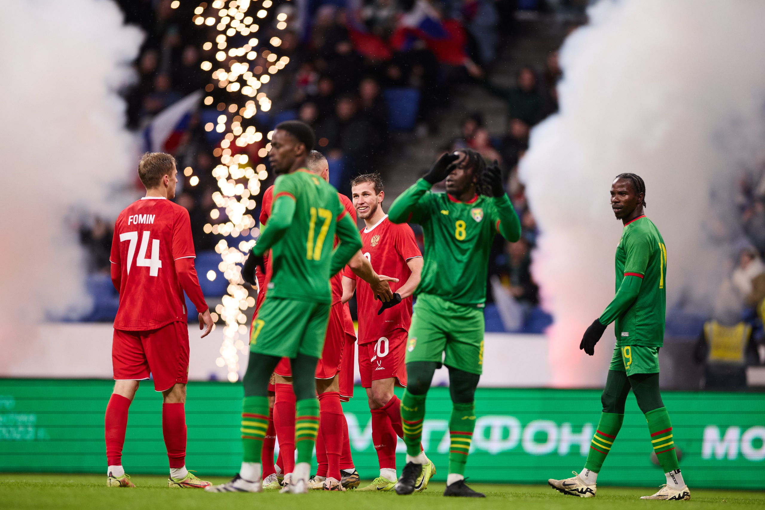 Товарищеский матч Сборная России — Сборная Гренады. Спортивный репортажный фотограф Казань Нафис Сиразетдинов