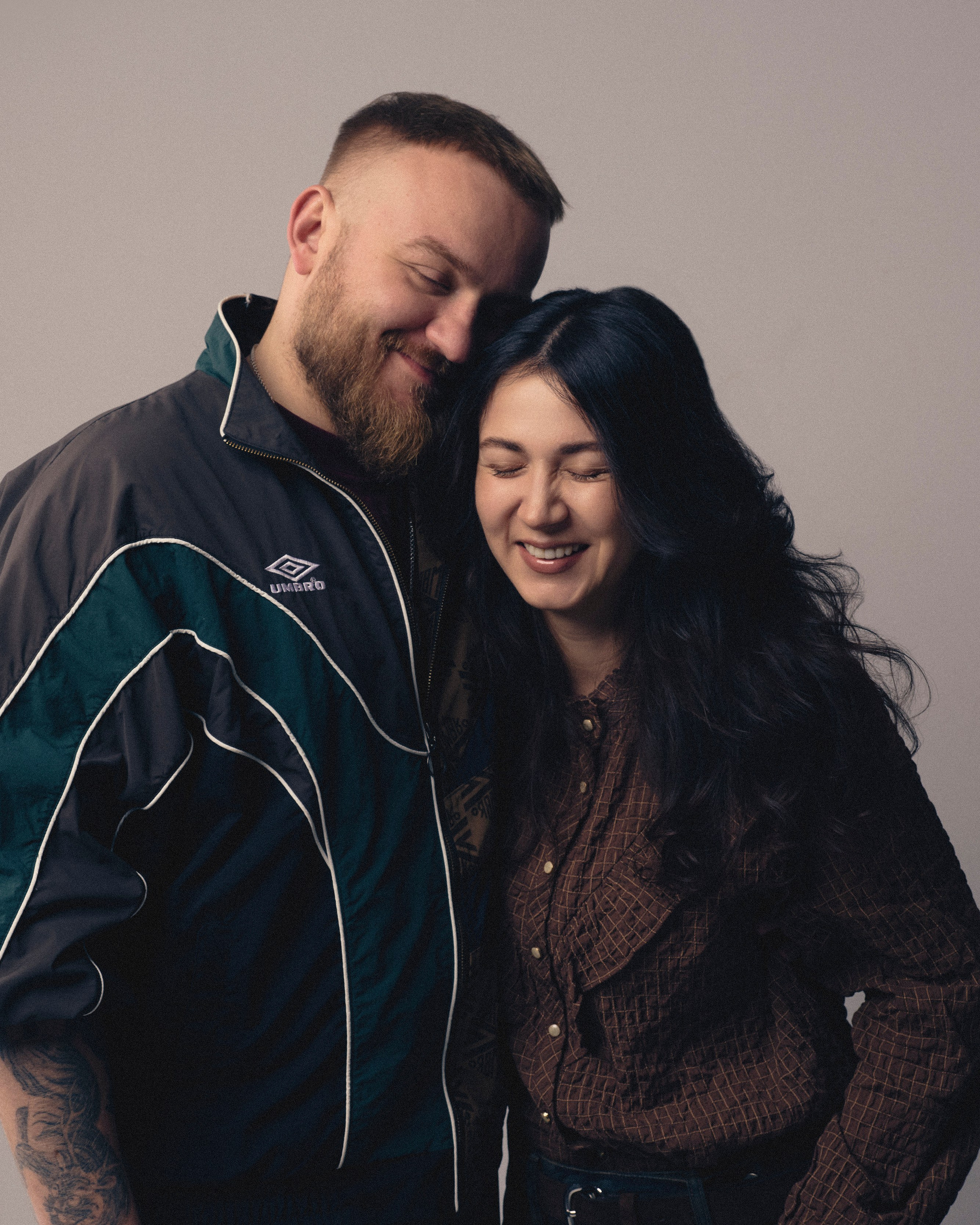 Dramatic lighting studio photo of stand-up comedian Pavel Dedishchev