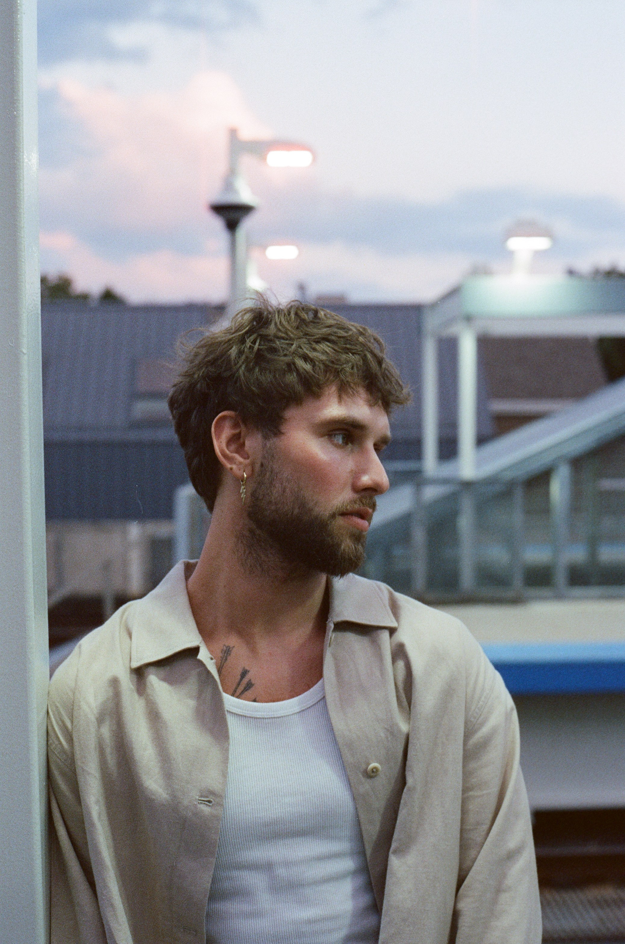 Street Photoshoot. Portrait and food photographer Sergei Sterling