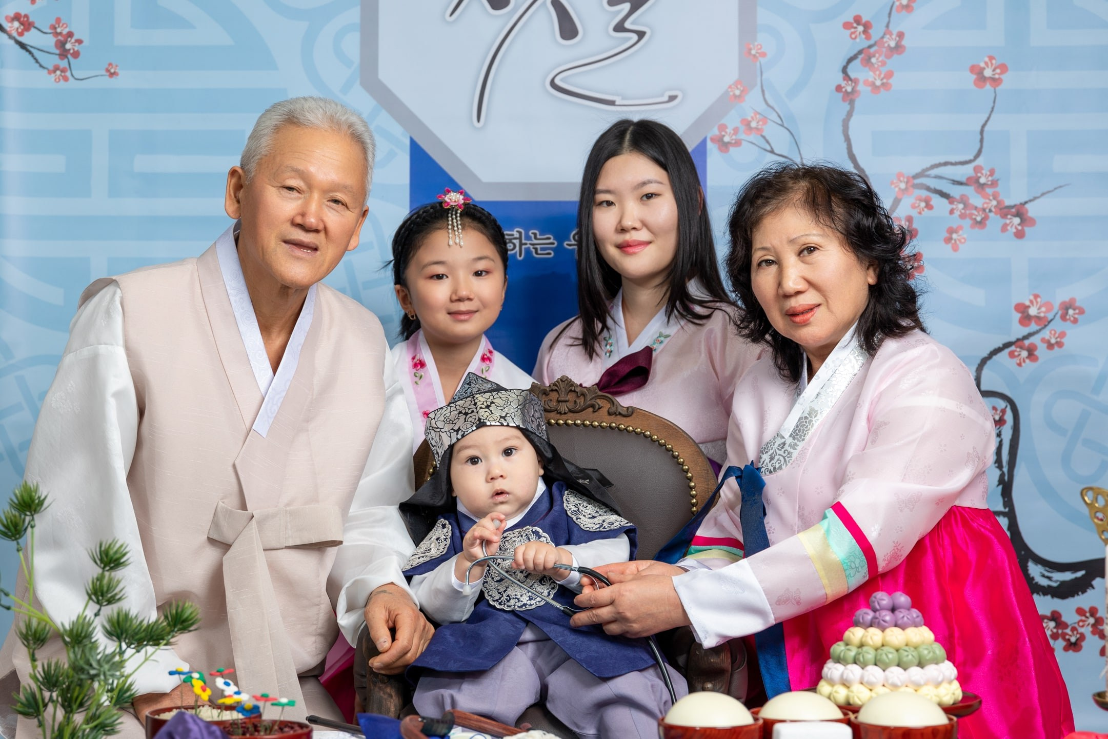 축돌 Утренняя церемония (семья). «Инбок» Фото студия