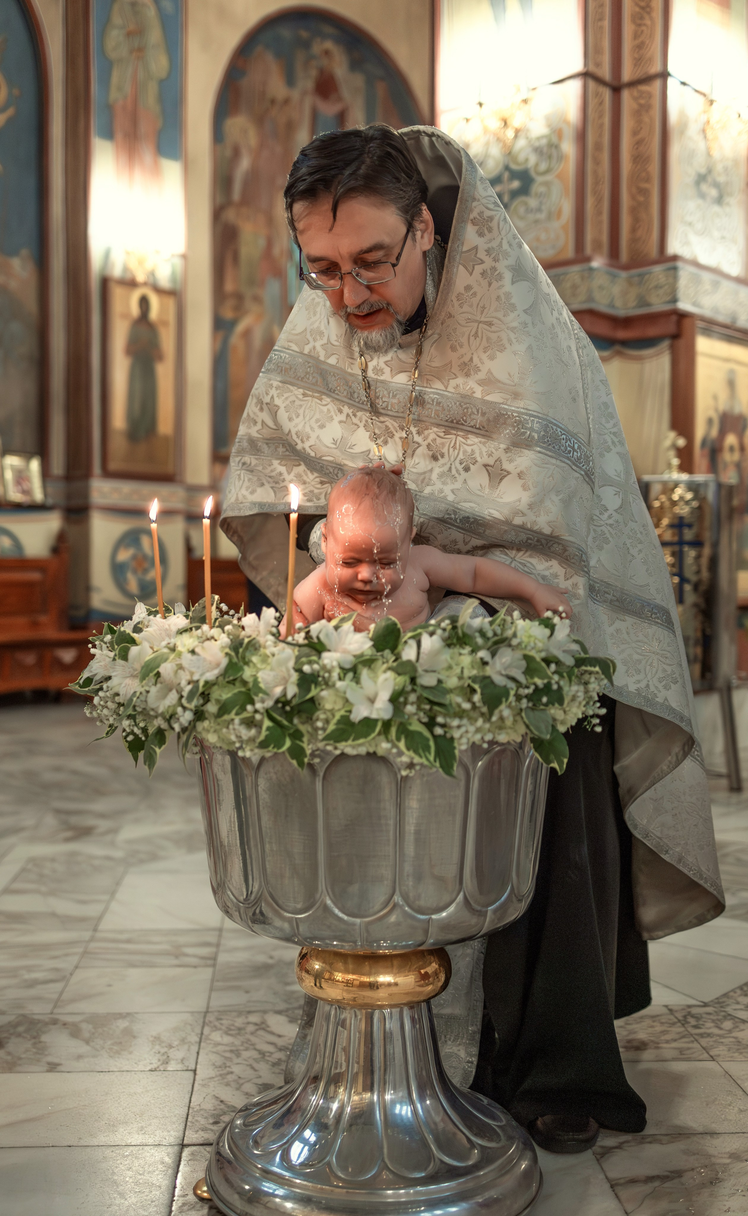 Крещение Валерии. ТОП Фотограф на Крещение и Венчание Железногорск Алексей Мещеряков