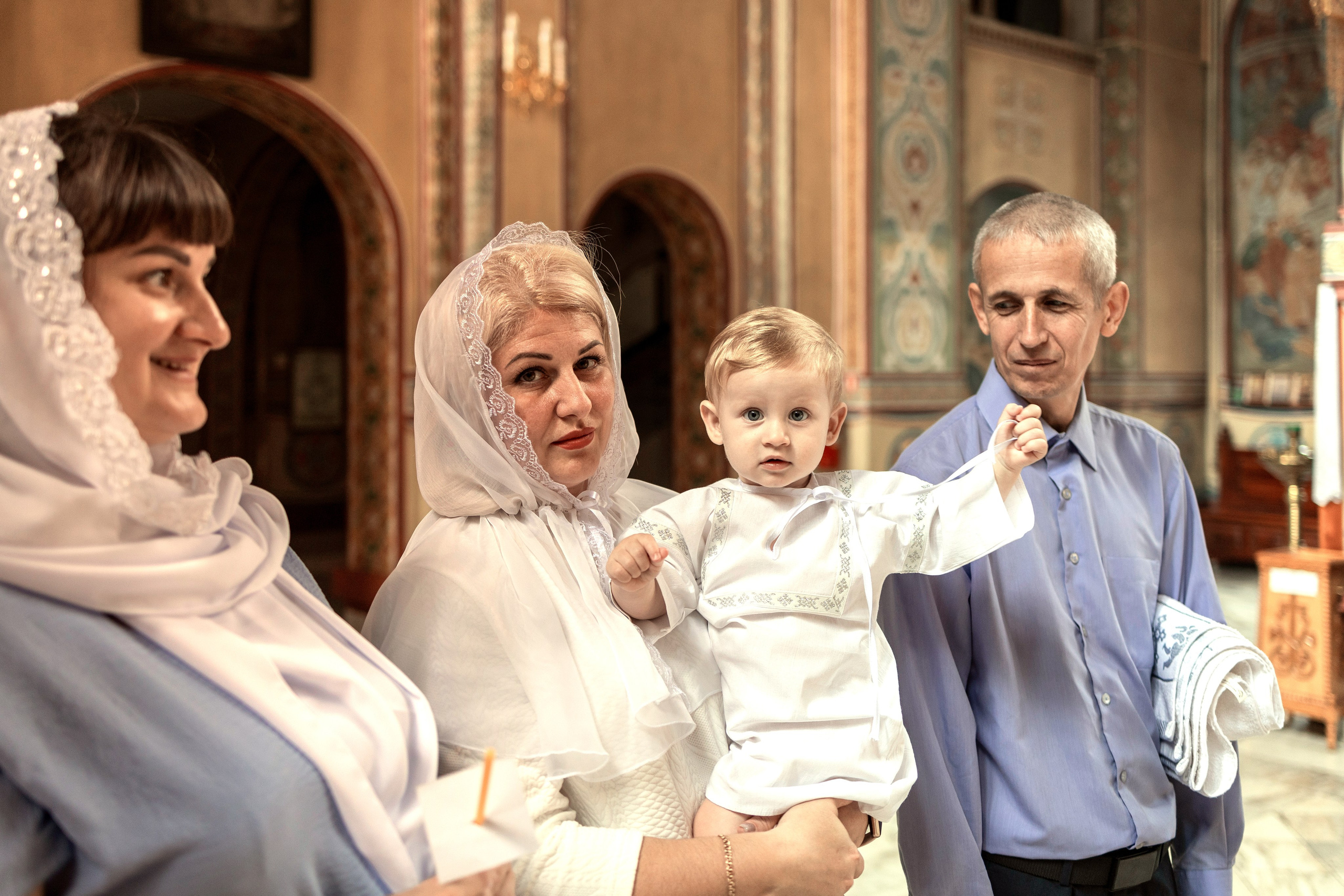 Крещение Виктора. ТОП Фотограф на Крещение и Венчание Железногорск Алексей Мещеряков