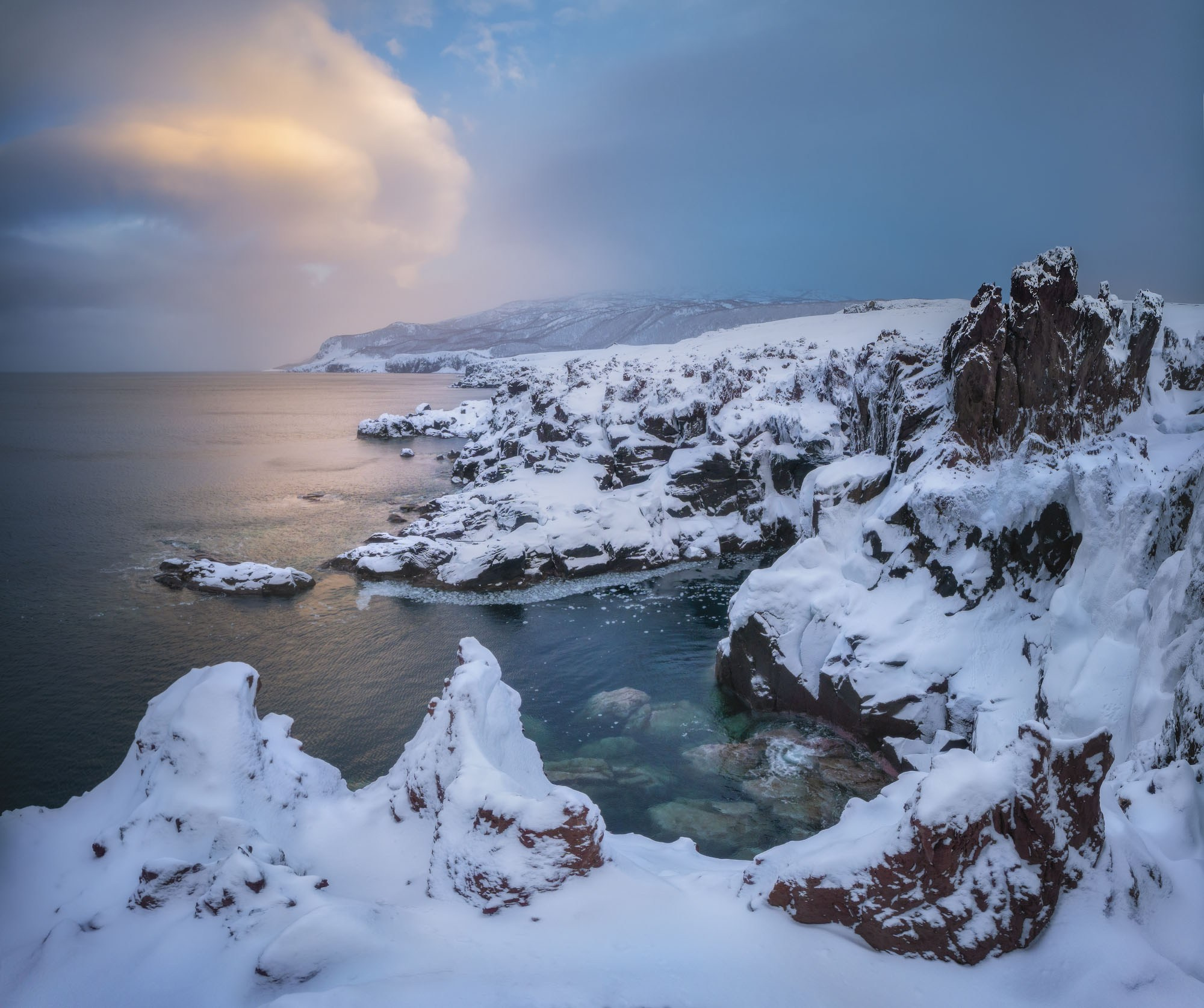 Фотогалерея Зимние Курилы