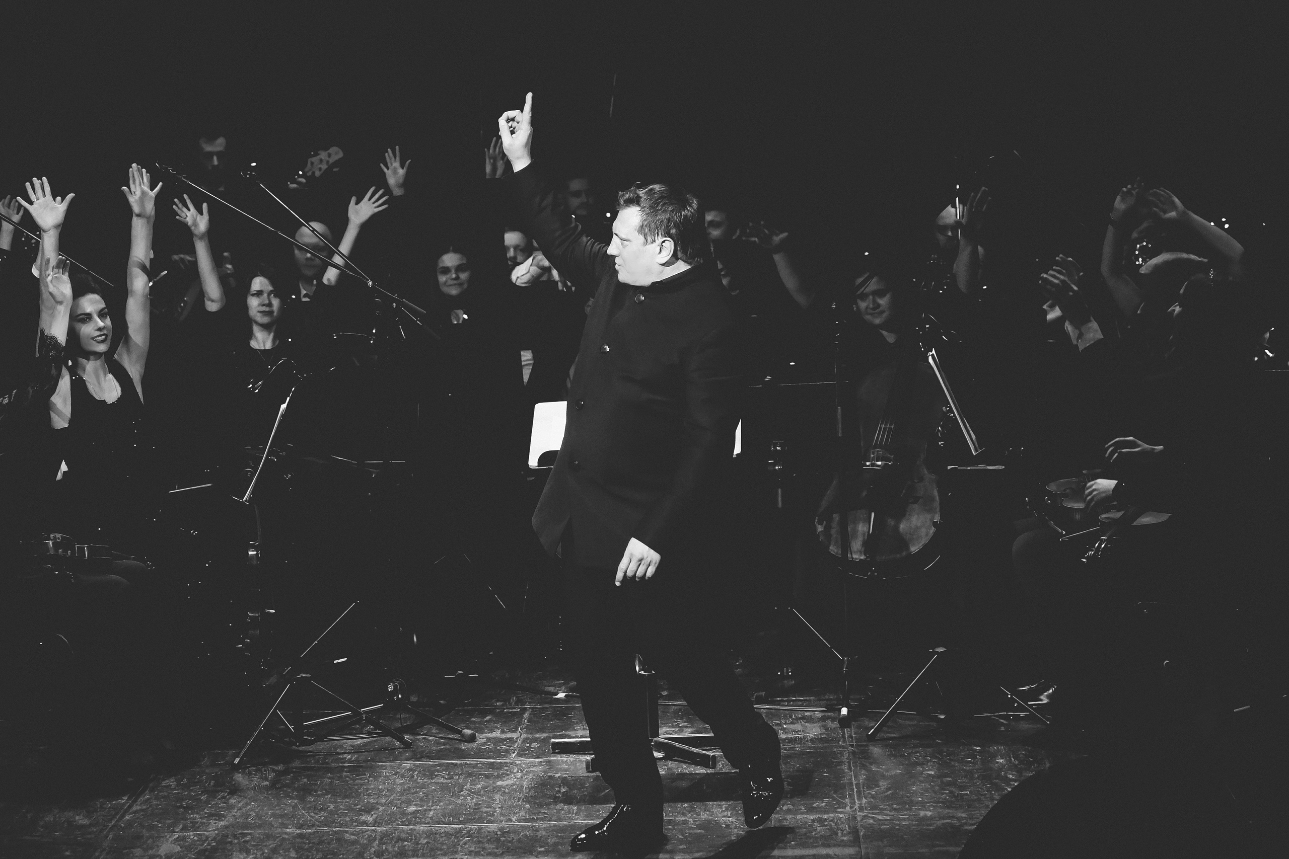 Концерт в Доме музыки в декабре 2021-го с Рязанским оркестром. Дарья Письменюк / Darya Leitstern — фотограф, музыкант, журналист, путешественник