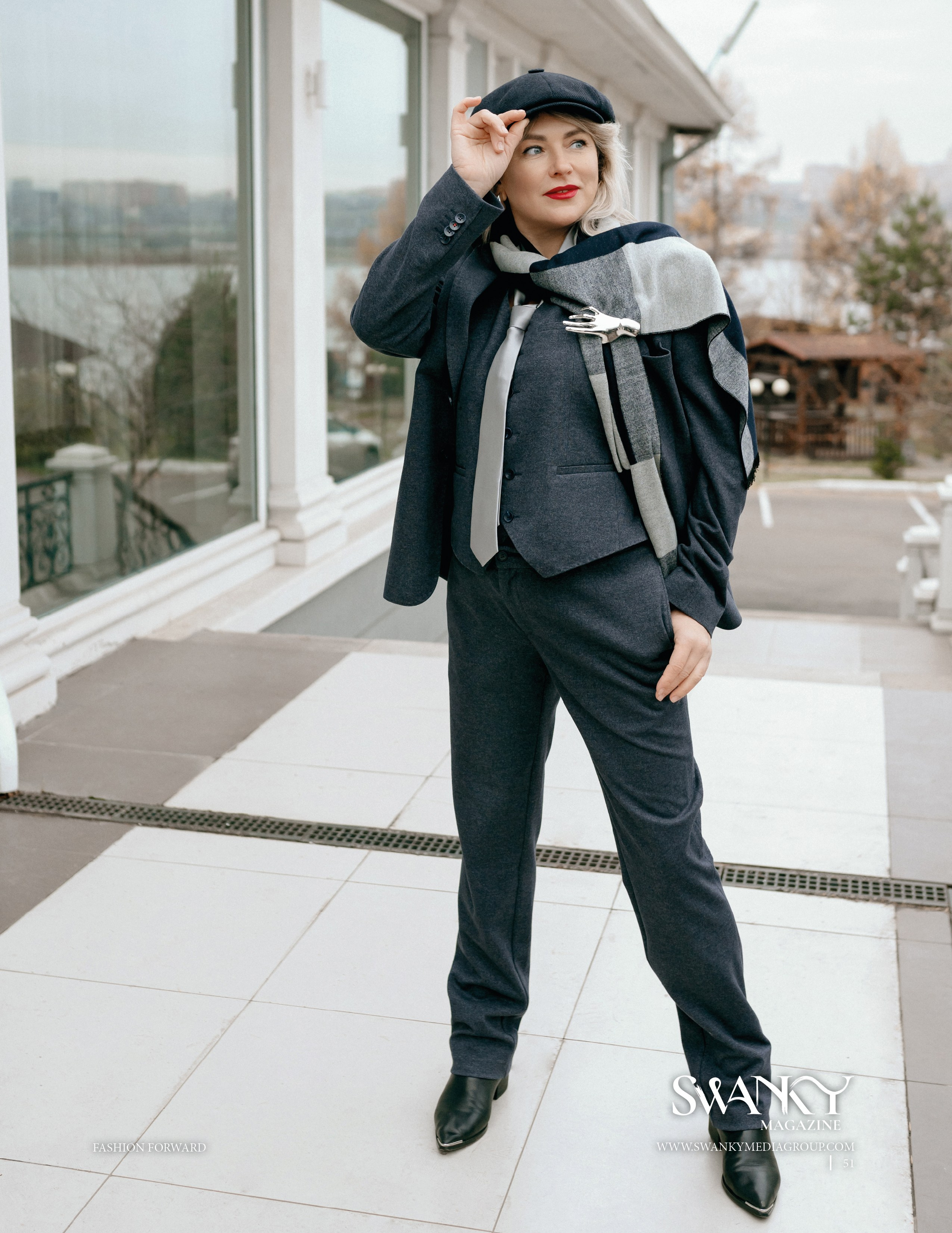 Swanky Mag Fashion & Beauty Desember 2024. Фотограф Ким Наталья в Красноярске