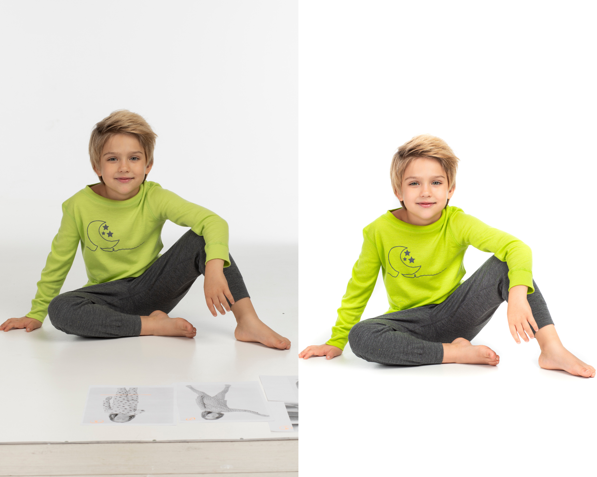 Для рекламы одежды