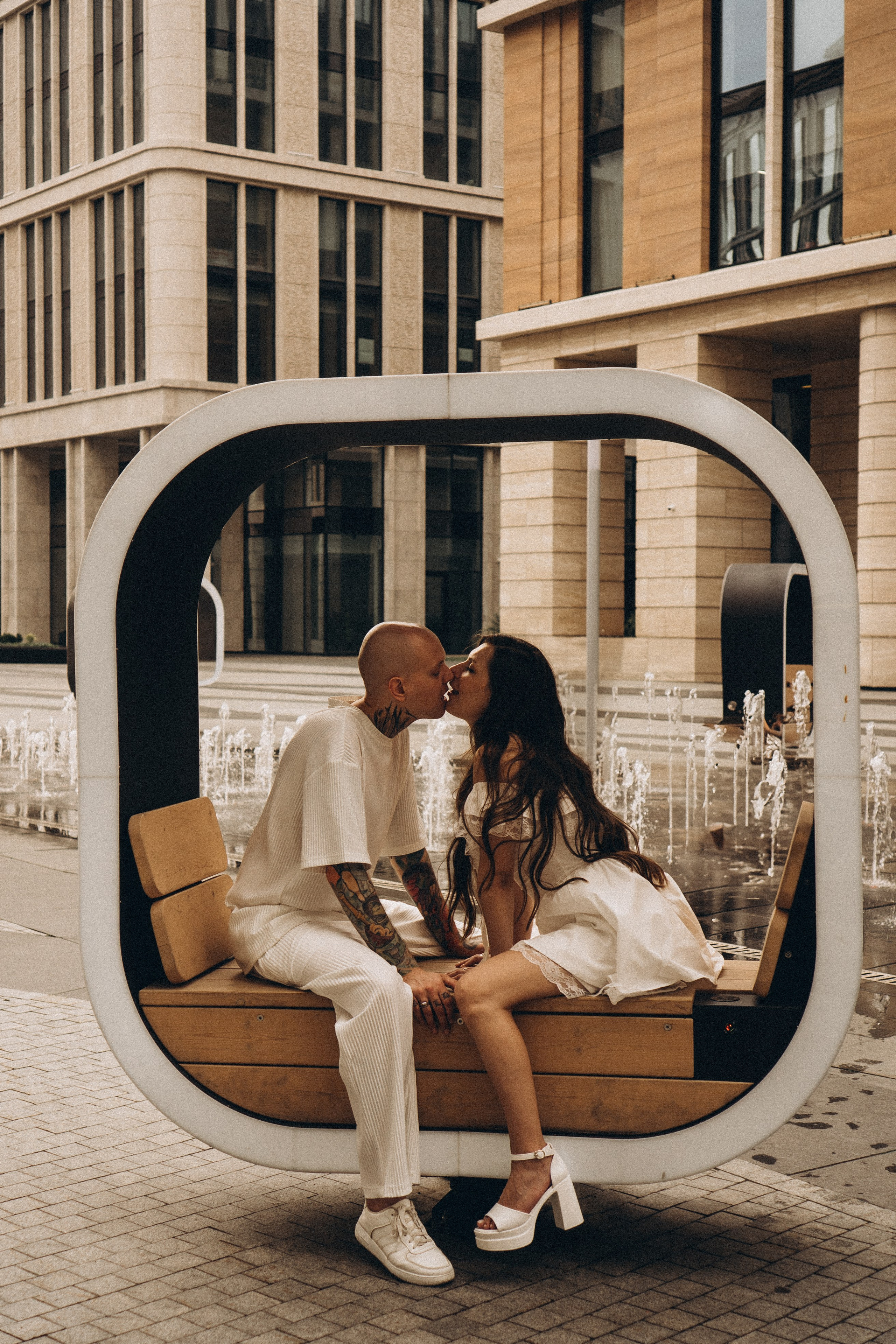 СВАДЕБНАЯ ПРОГУЛКА ПО ТАВРИЧЕСКОМУ САДУ И НЕВСКОЙ РАТУШЕ. Профессиональный фотограф, Санкт-Петербург — Виктория Богомолова