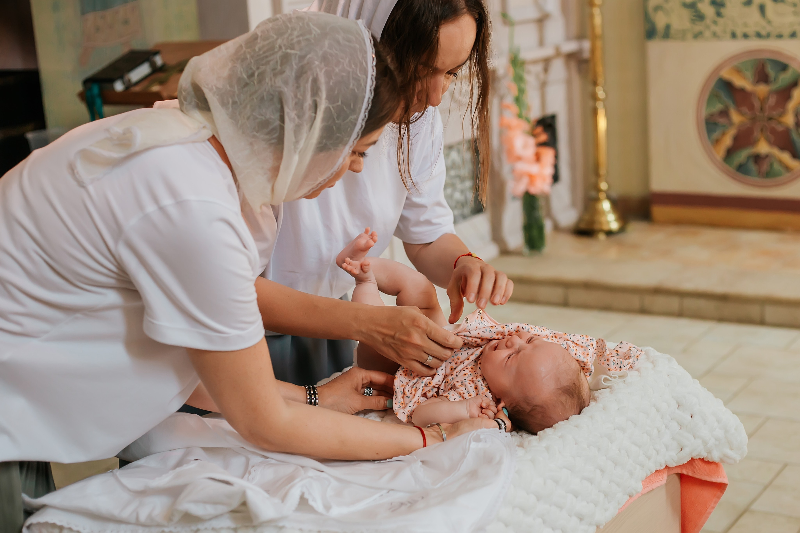 Крещение Валерии. Школьный и детский фотограф Старожилово