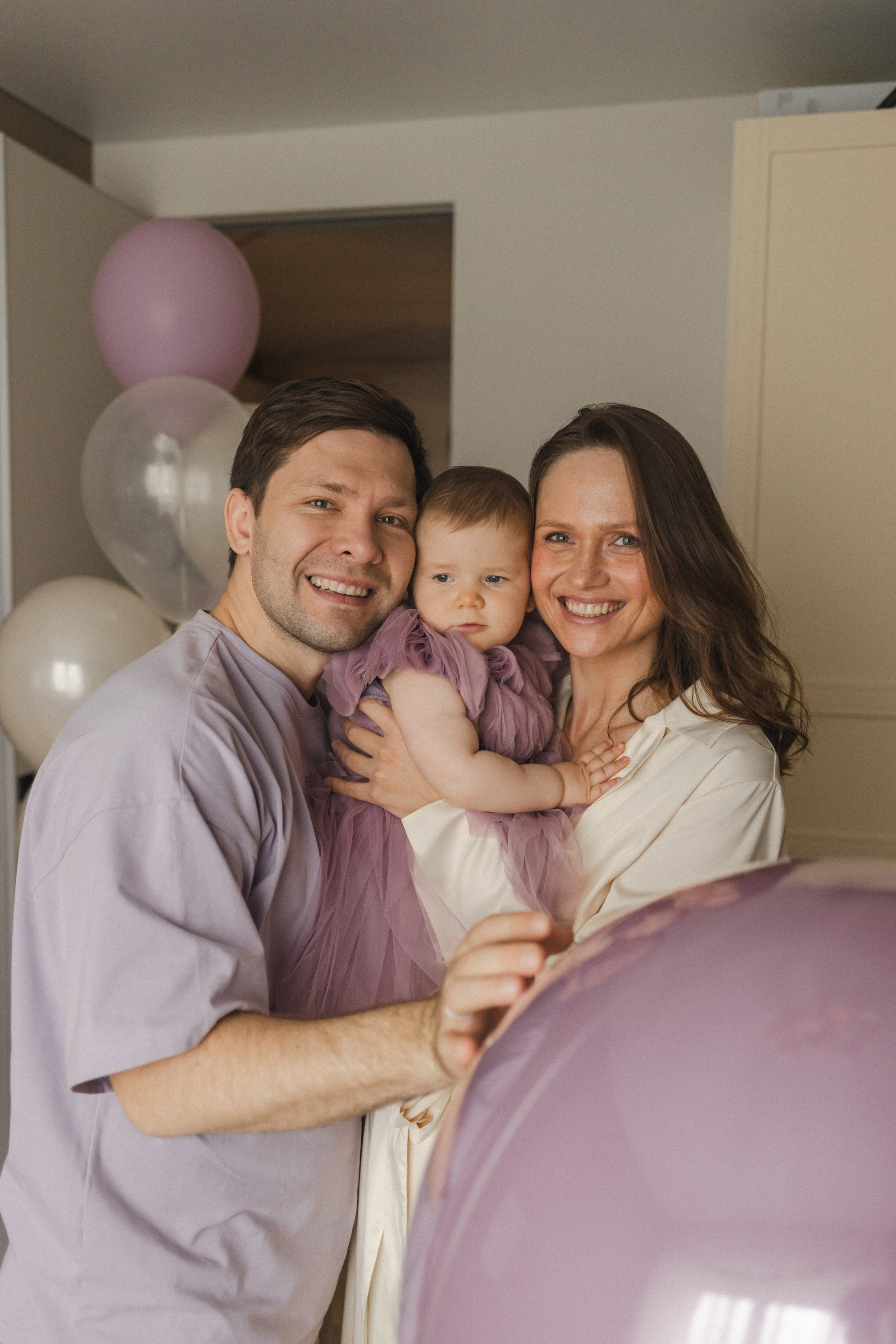 Аглае 1 годик. Семейный фотограф в Москве