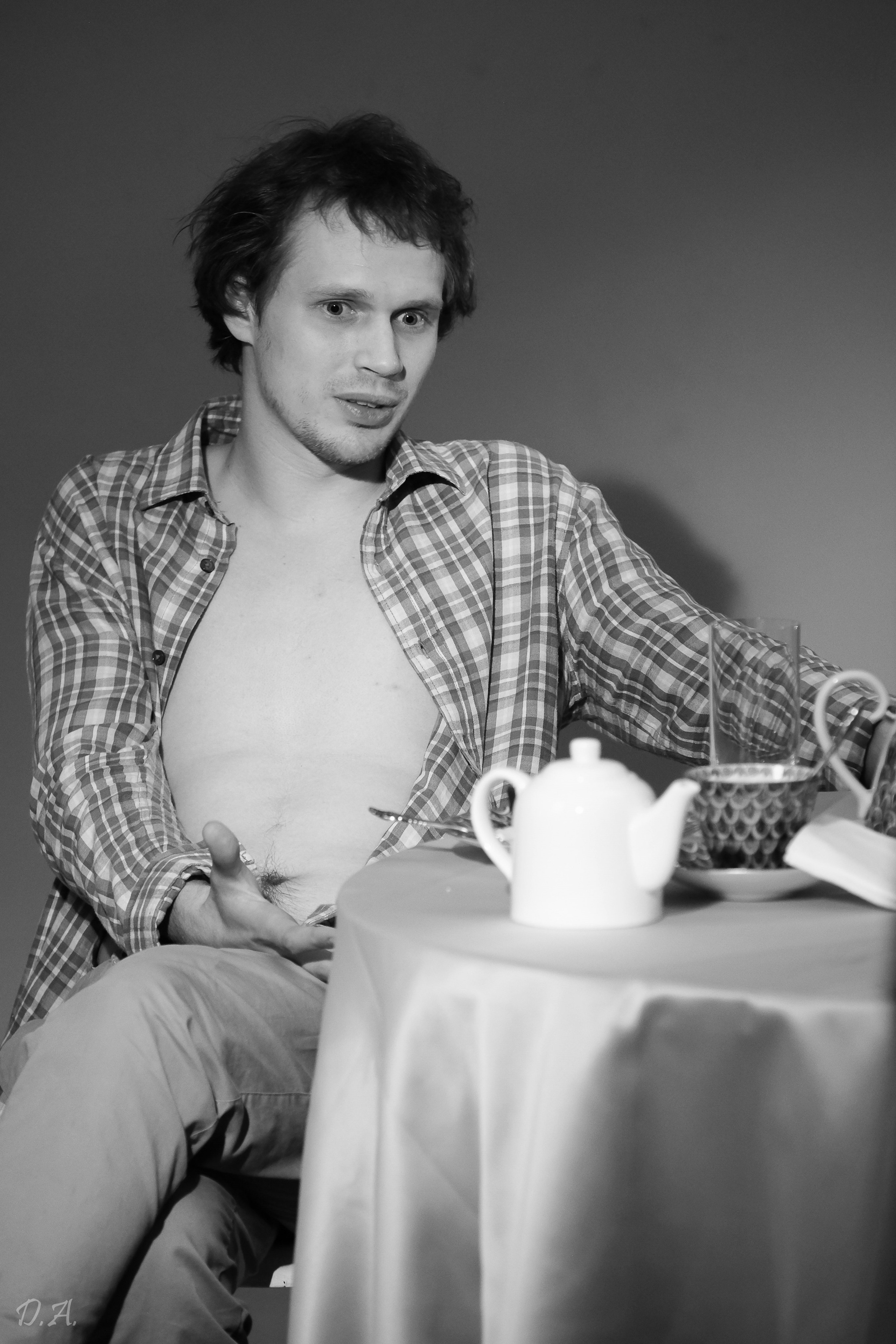 Короткий метр «Подарок». Реж. Серж Самойлов. Бэкстейдж. Фотограф Дмитрий Алексеев