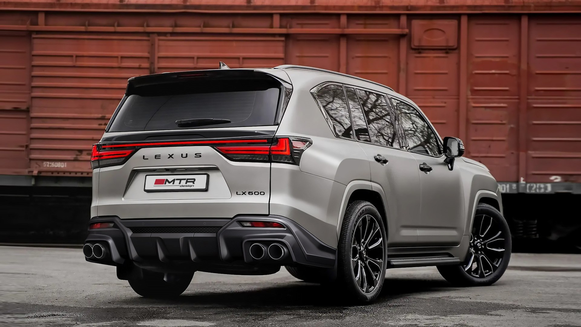 Визуализация обвеса для Lexus LX 600. Заур Халилов | Тюнинг и дизайн автомобилей