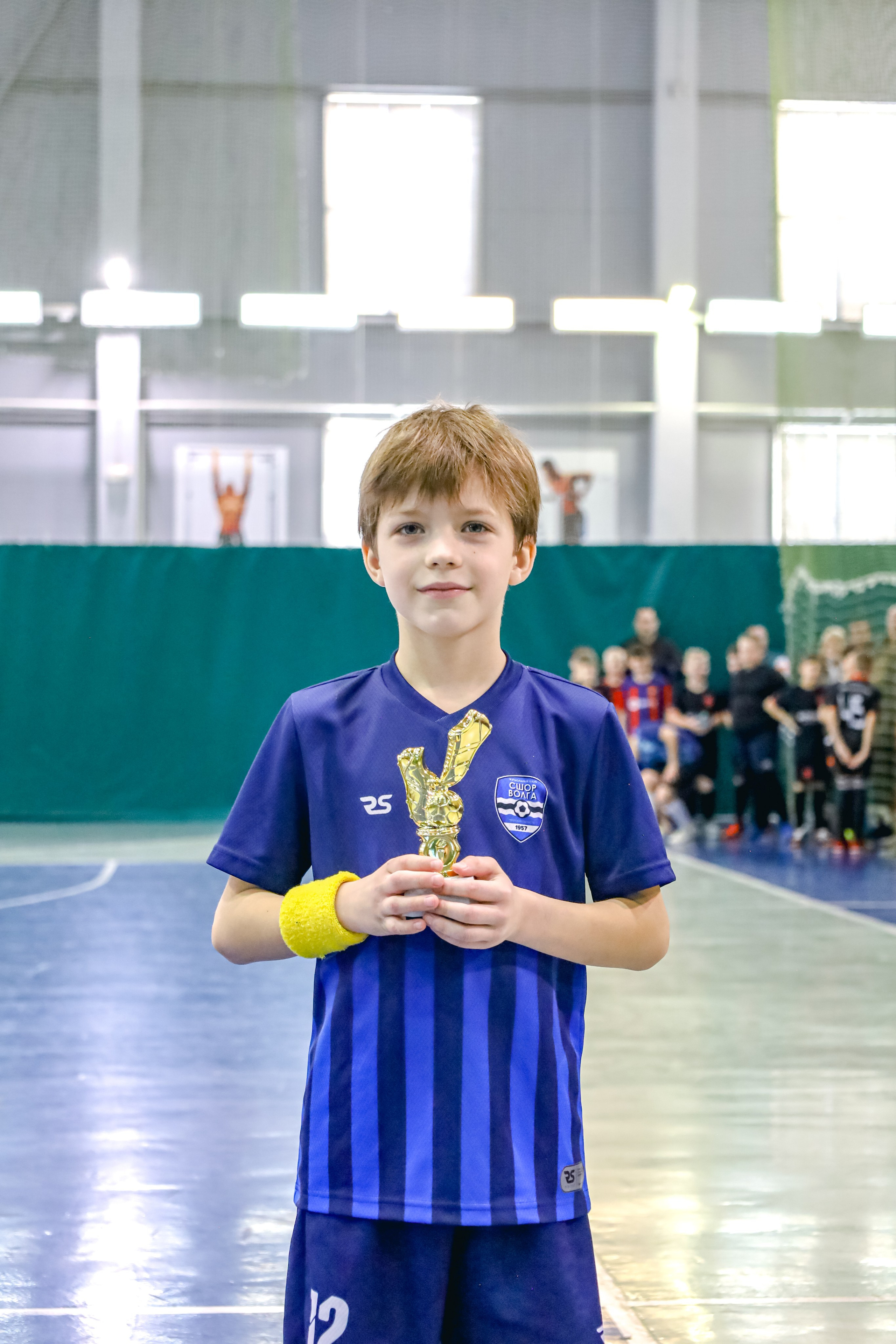 Детский турнир по футболу. Никонорова Анастасия